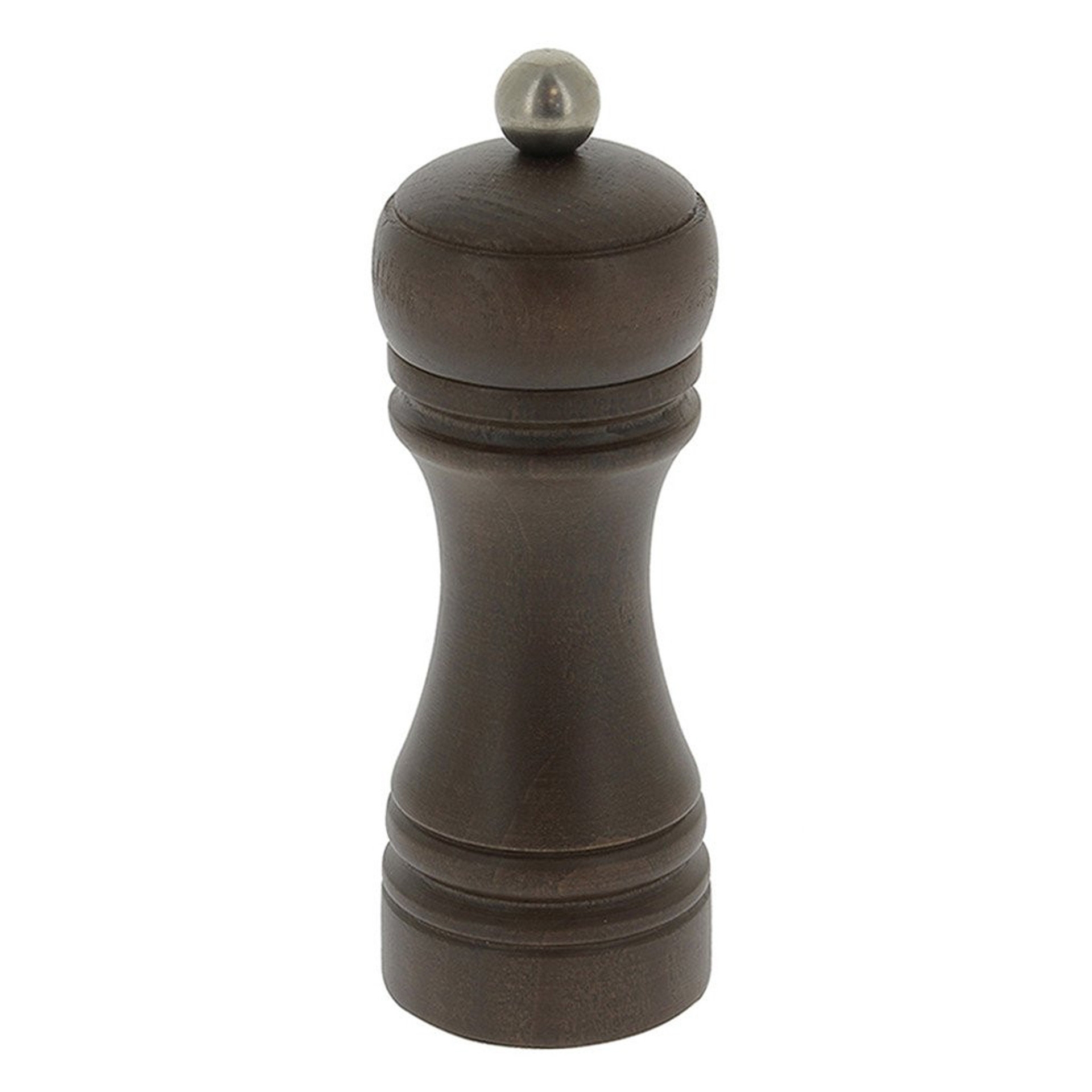 JAVA Młynek do przypraw 14 cm ciemny brąz / DE BUYER