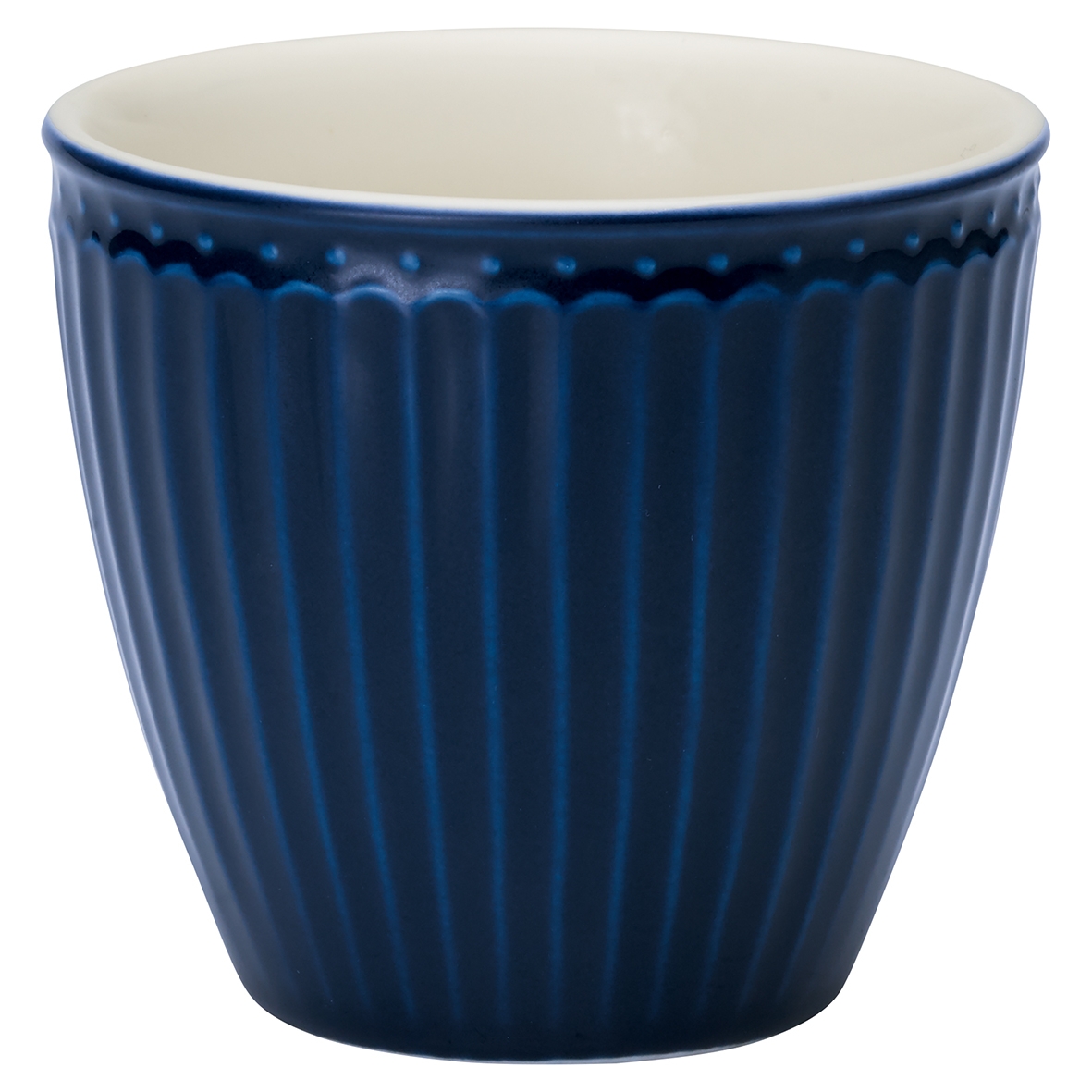 Kubek latte Alice Dark Blue Green Gate, 250 ml