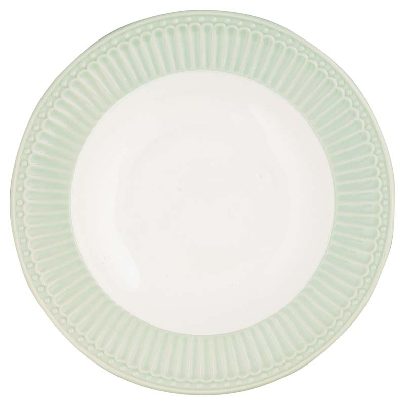 Talerz obiadowy Alice Pale Green, Green Gate, 26,5 cm