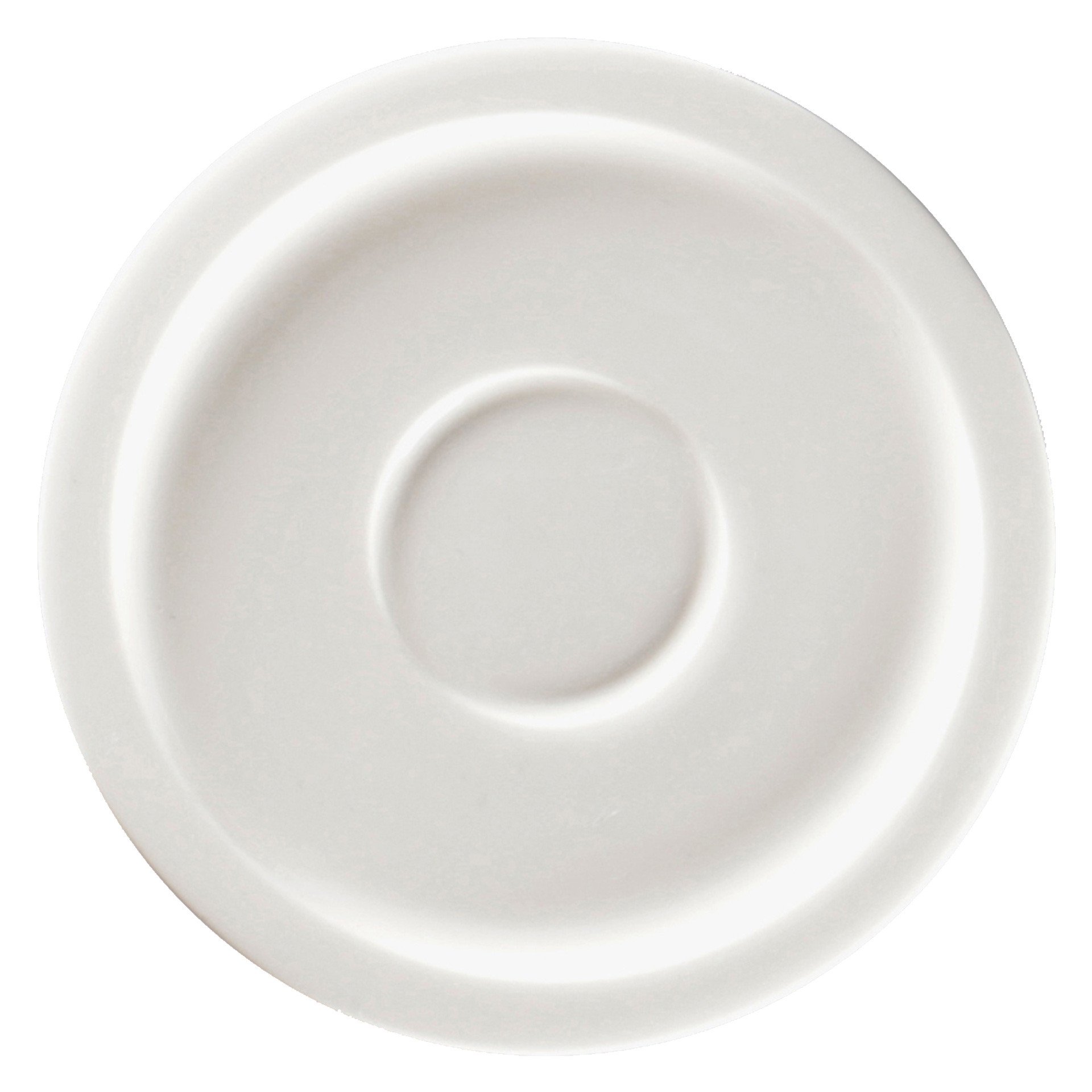 EASE RAKSTONE Spodek do espresso 13 cm biały / RAK PORCELAIN