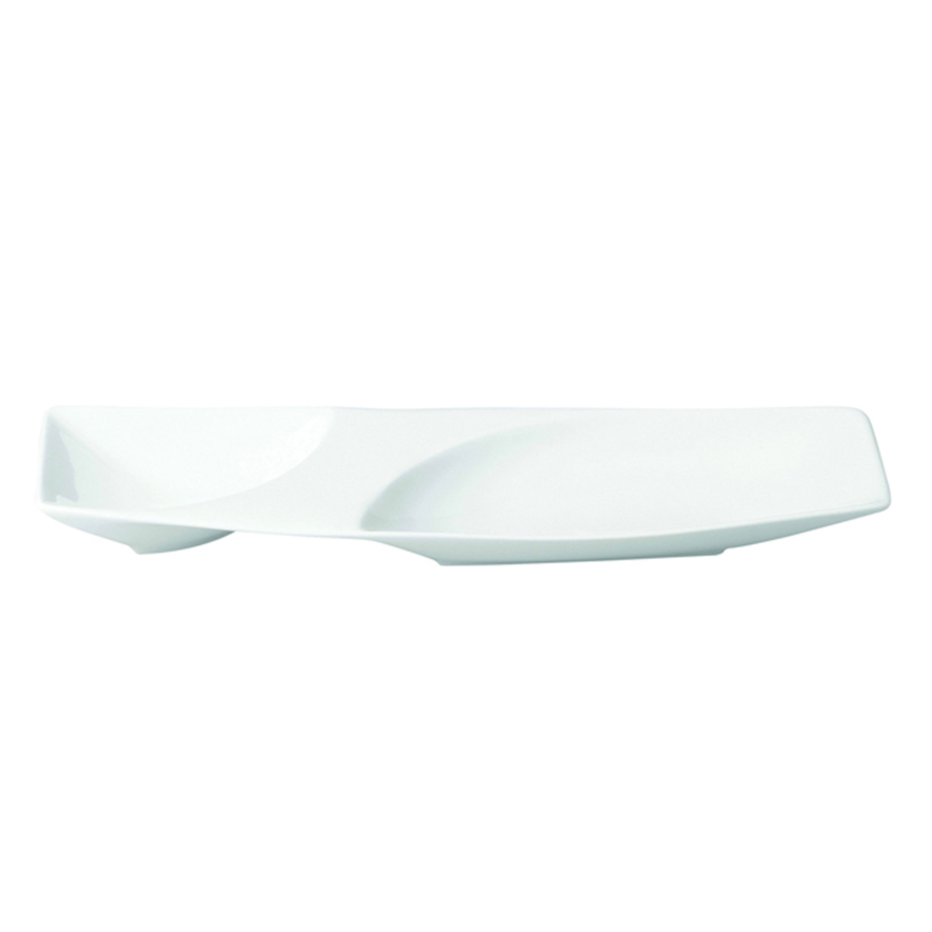 MAZZA Talerz głęboki podwójny 32 x 10 cm / RAK PORCELAIN