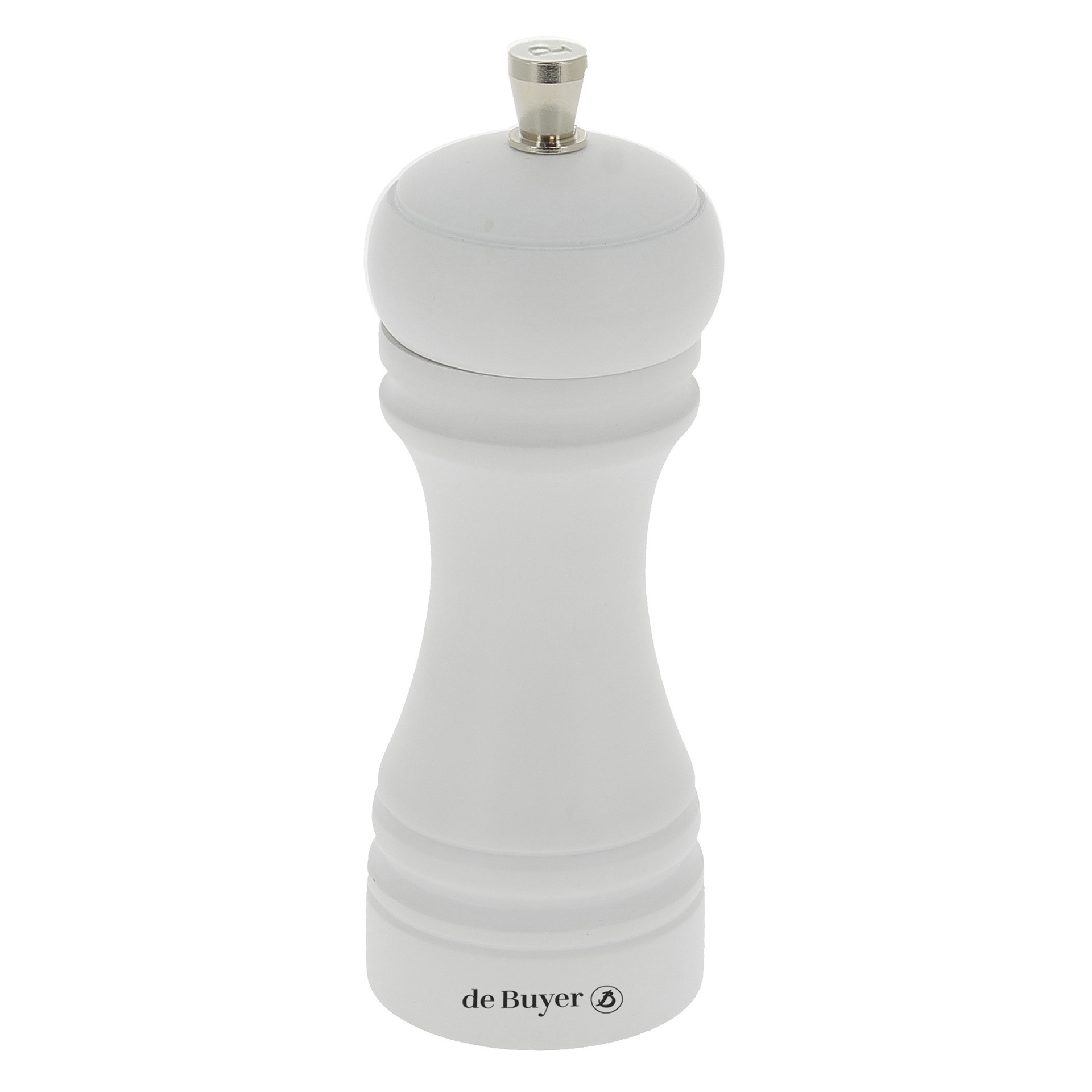 JAVA Młynek do pieprzu 14 cm biały matowy / DE BUYER