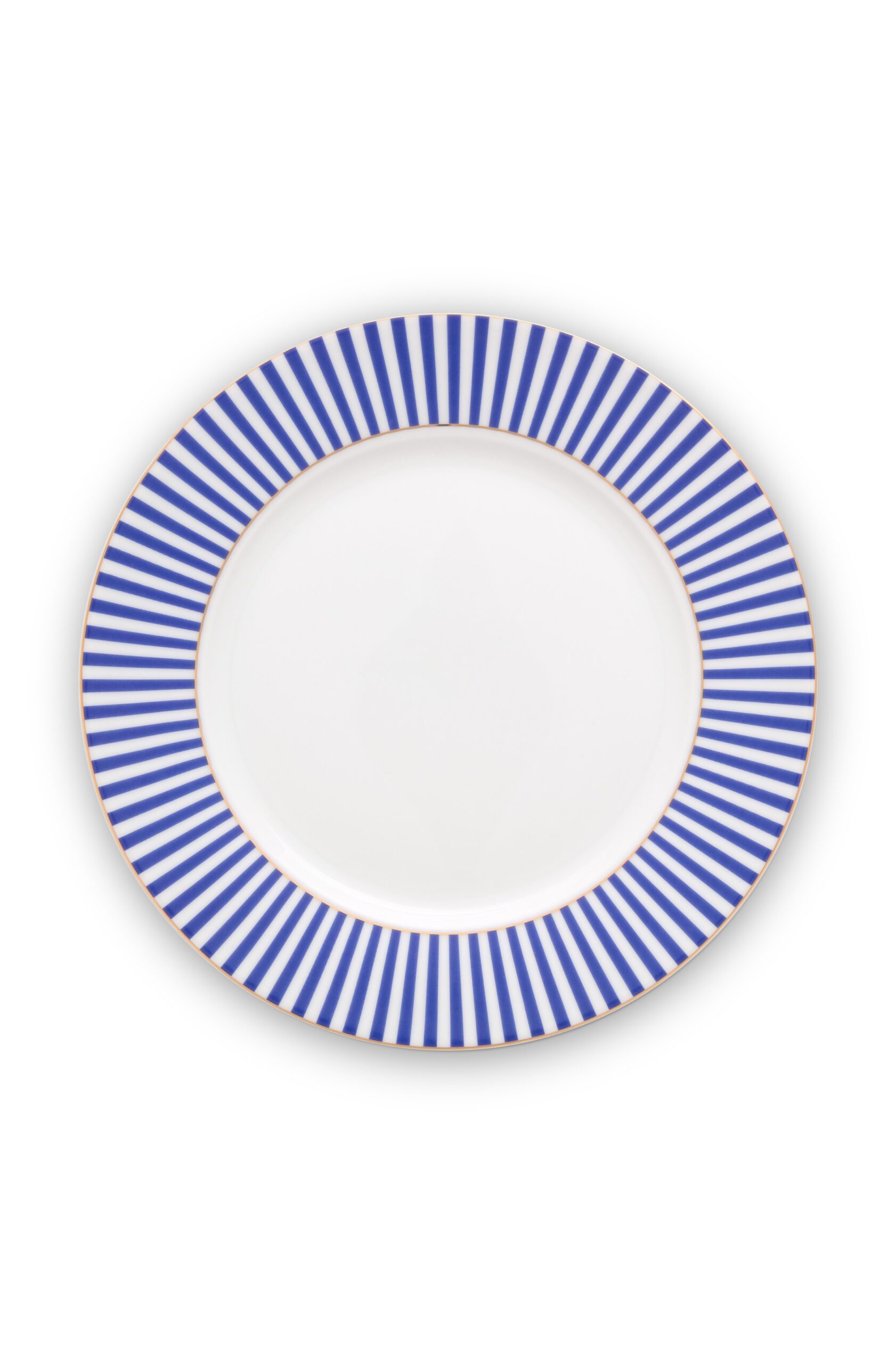 Talerz śniadaniowy i deserowy Royal Stripes PiP Studio, 21 cm