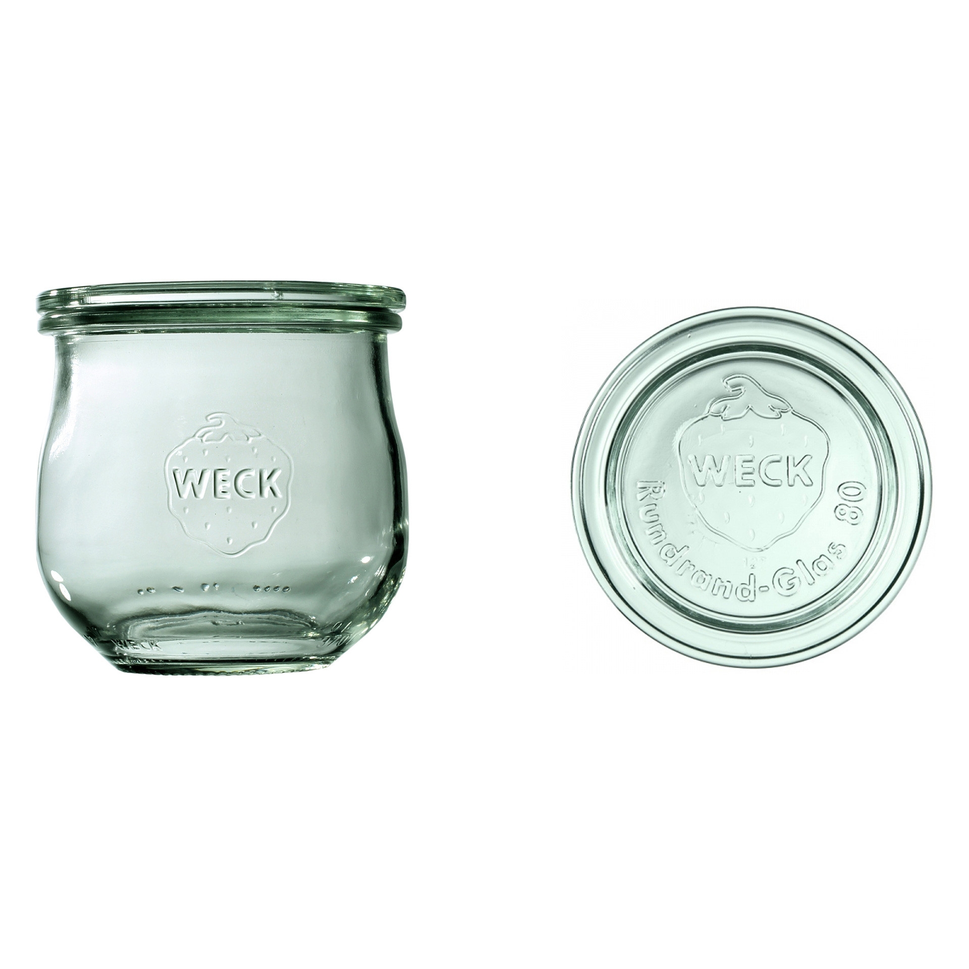 Słoik TULIP z pokrywką 370 ml op. 6 szt. / WECK