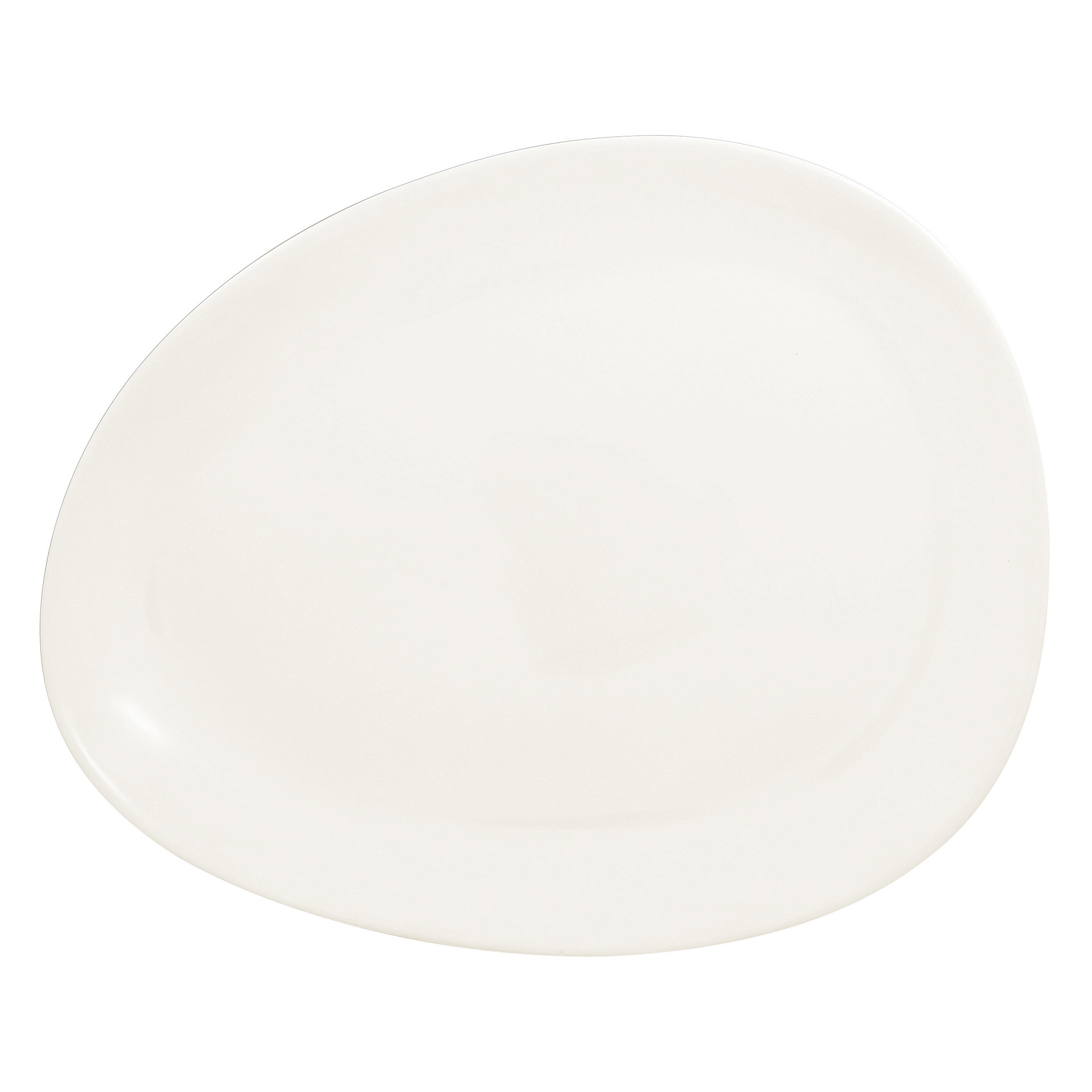 SUGGESTIONS Talerz płaski 27x21,5 cm Shaped / RAK PORCELAIN