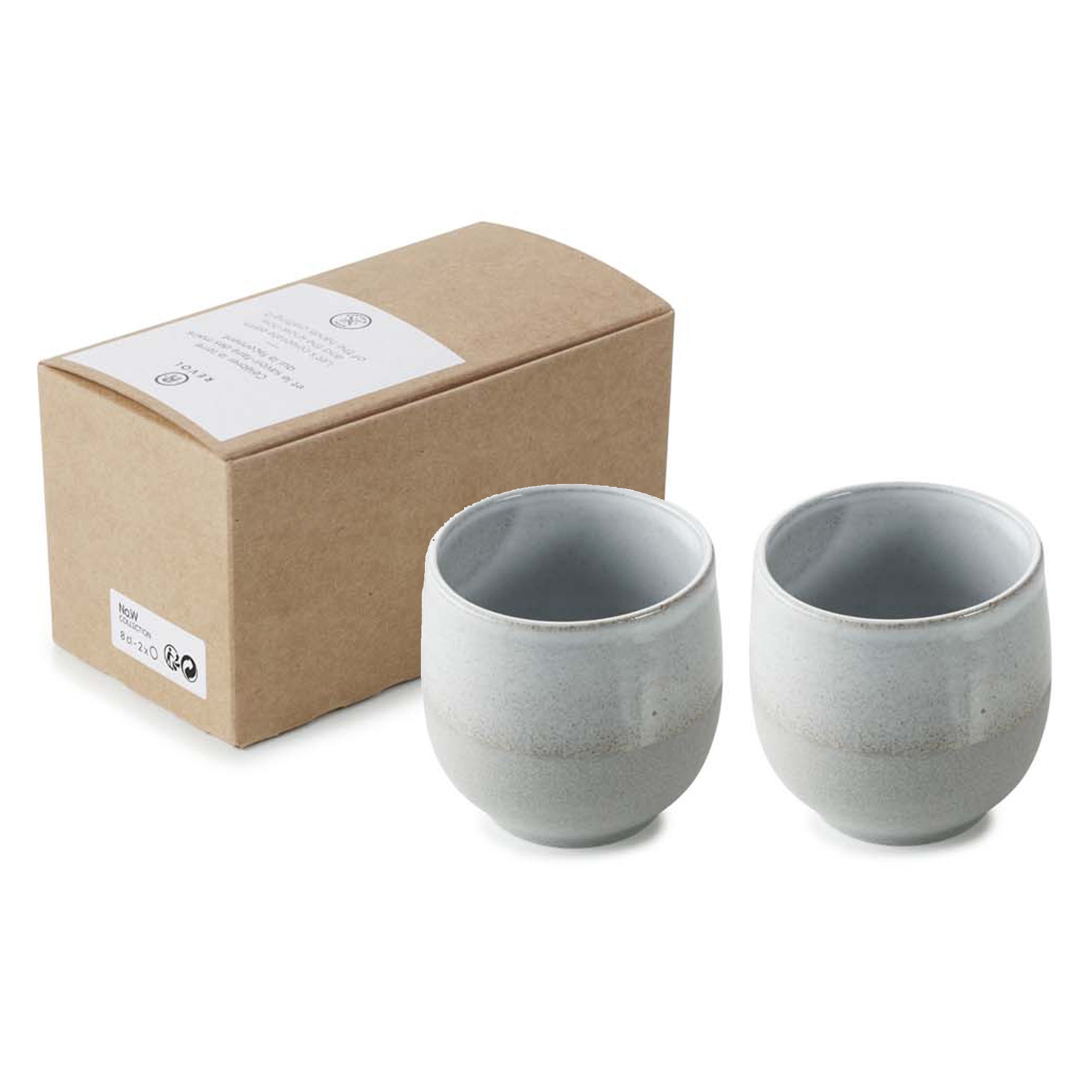 No.W Kubek do espresso biały 2x80 ml  / REVOL