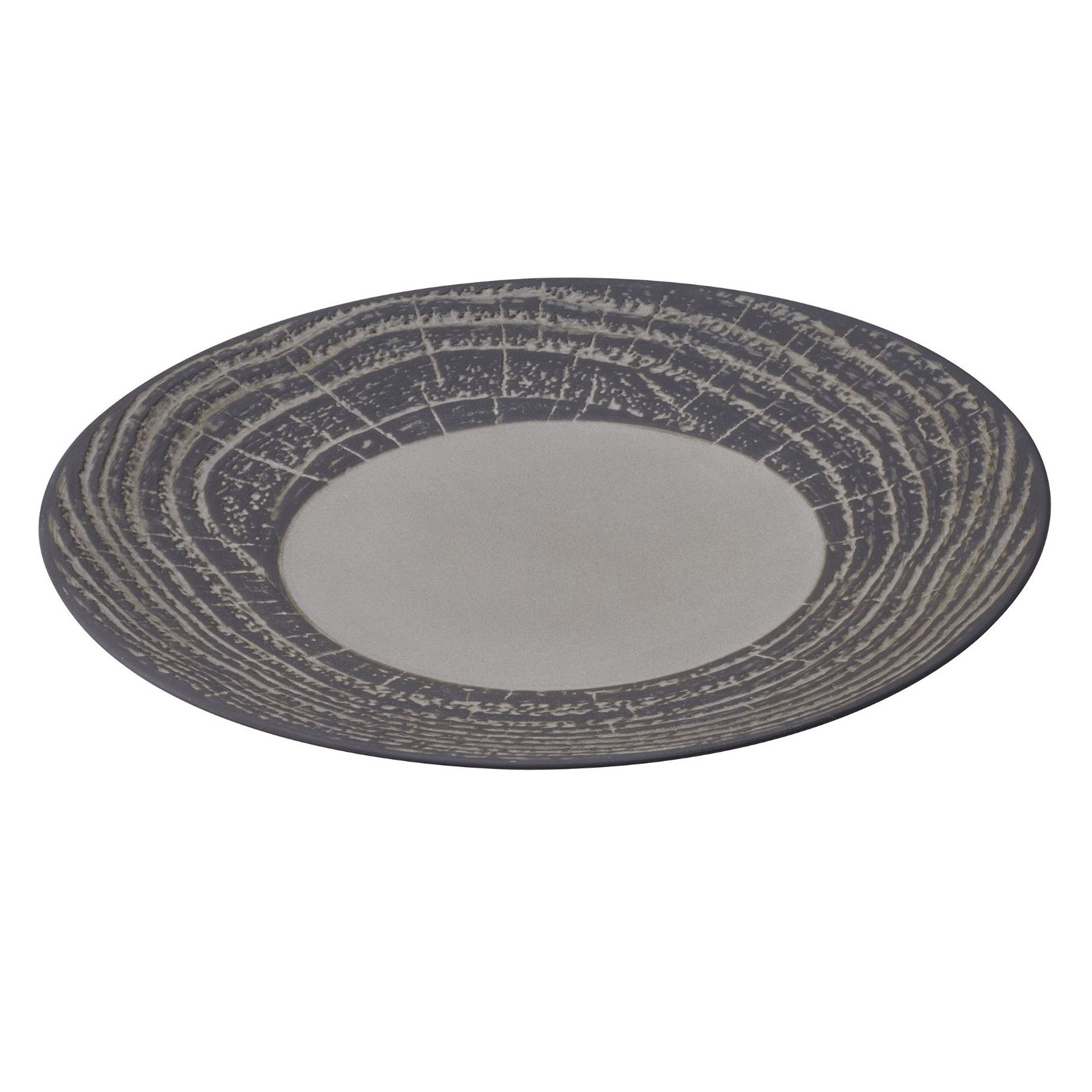 ARBORESCENCE Talerz płaski 28 cm szary / REVOL