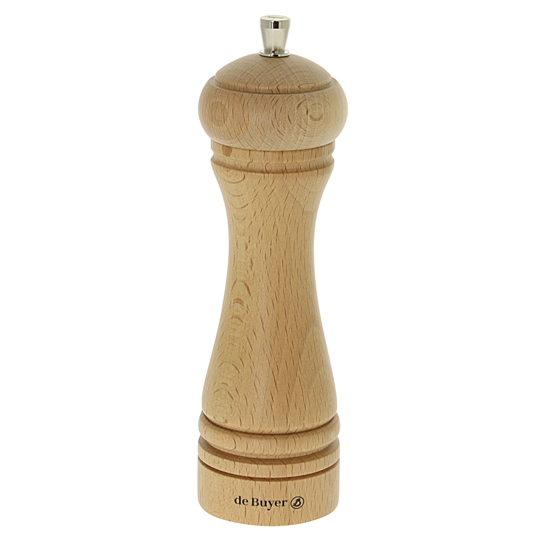 JAVA Młynek do soli 18 cm naturalny / DE BUYER