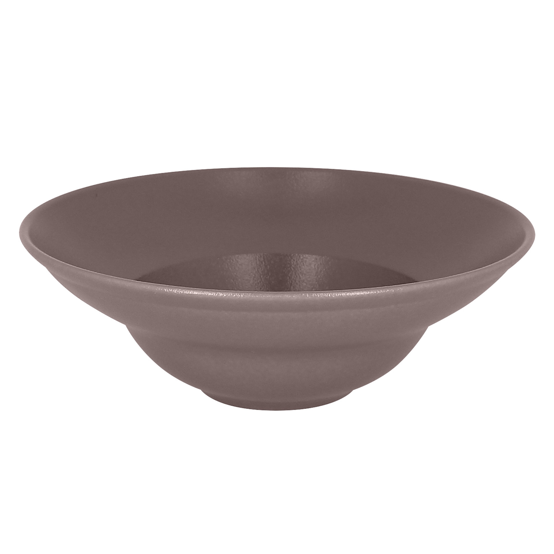 MELLOW Talerz głęboki wysoki brązowy 23 cm / RAK PORCELAIN