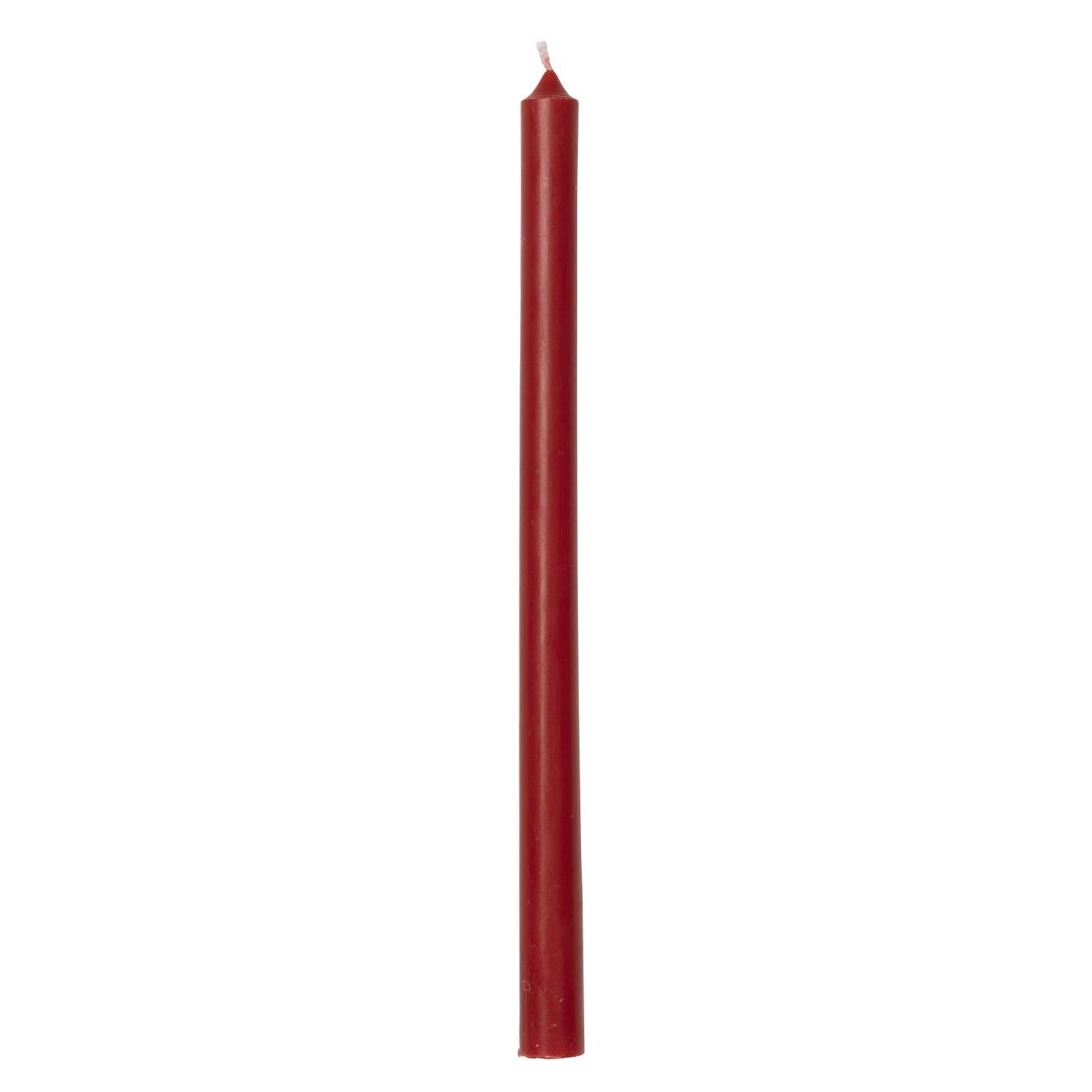 Świeczka red Ib Laursen, 20 cm