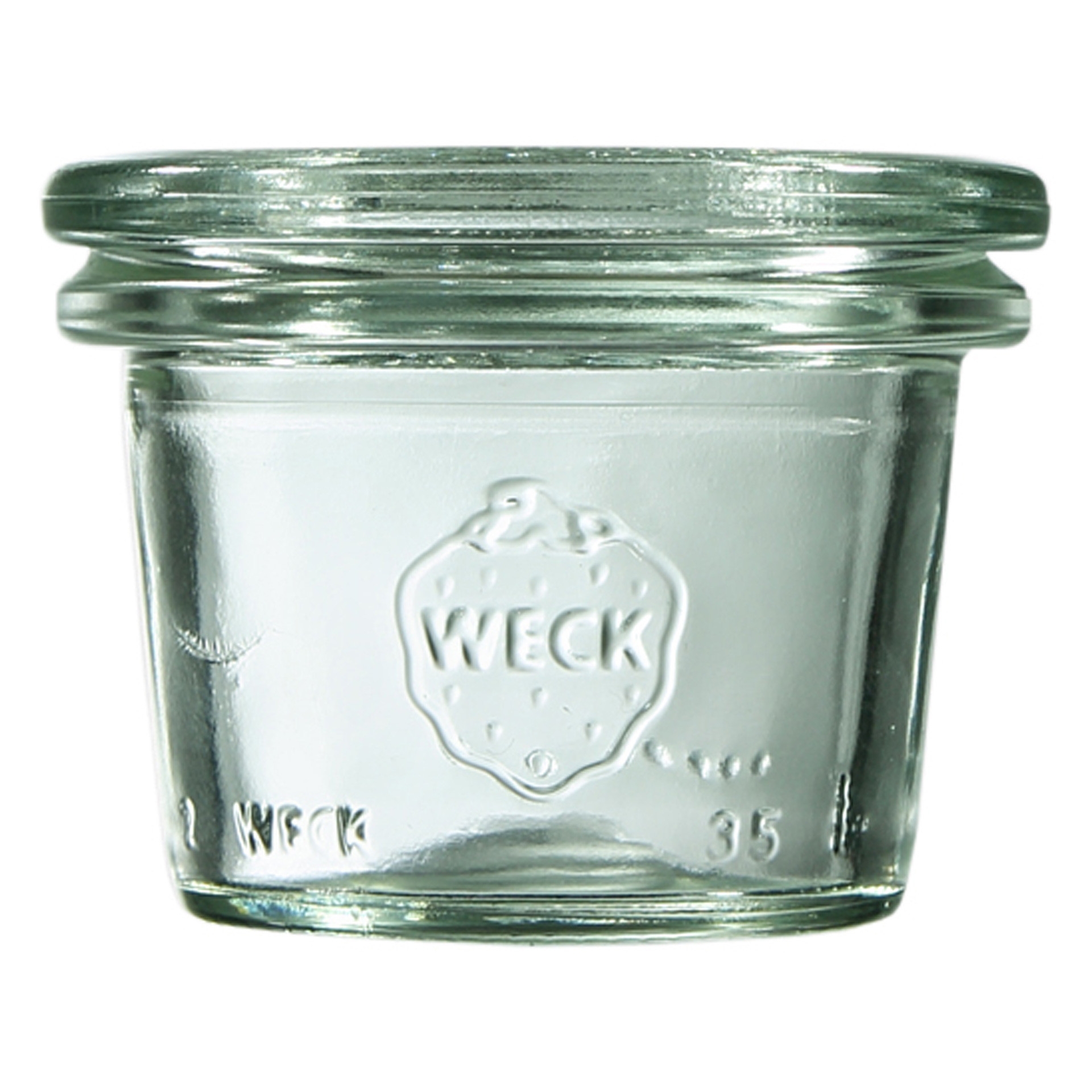 Mini słoik MINI-STURZ bez pokrywki 35 ml op. 12 szt. / WECK