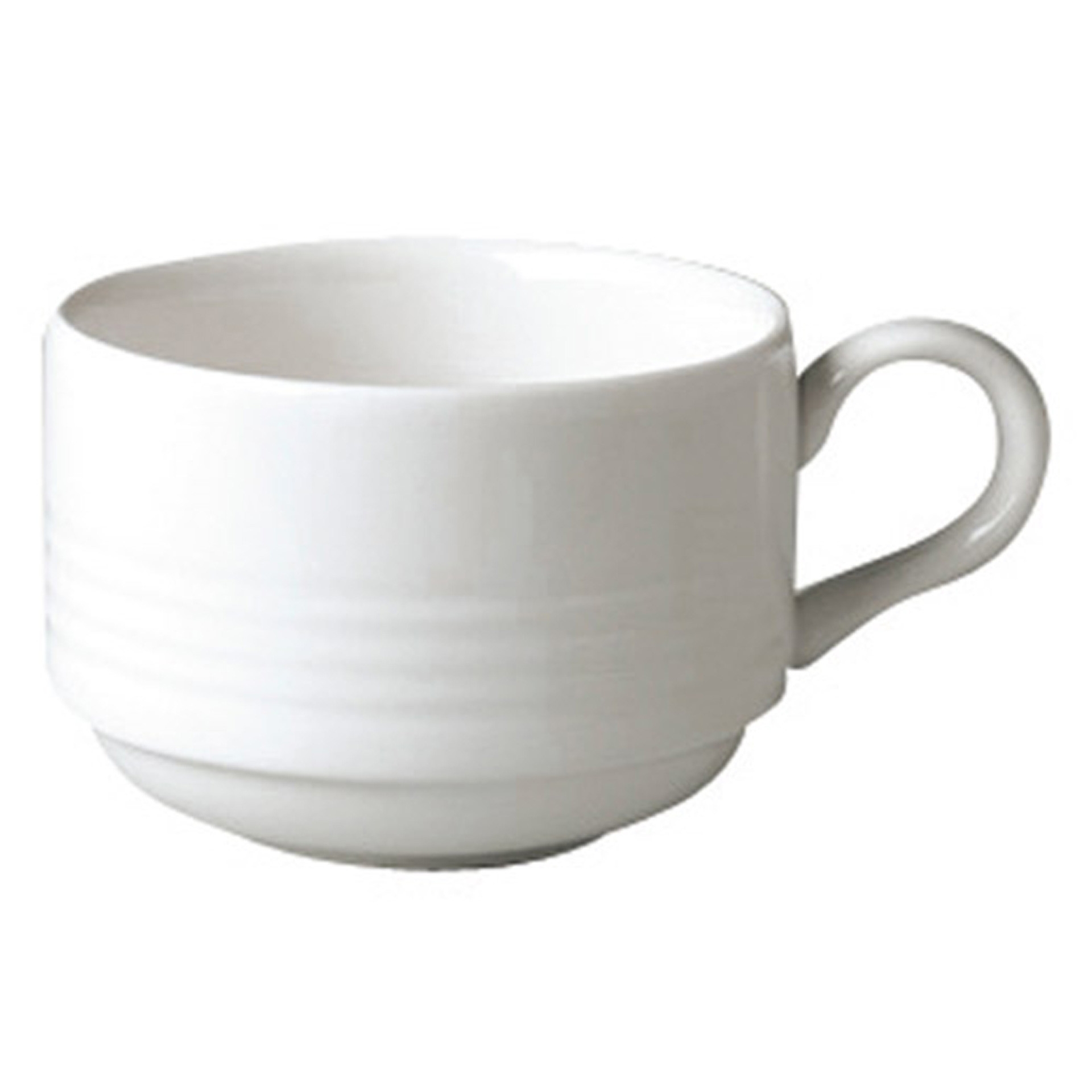 RONDO Filiżanka niska sztaplowana 180 ml / RAK PORCELAIN