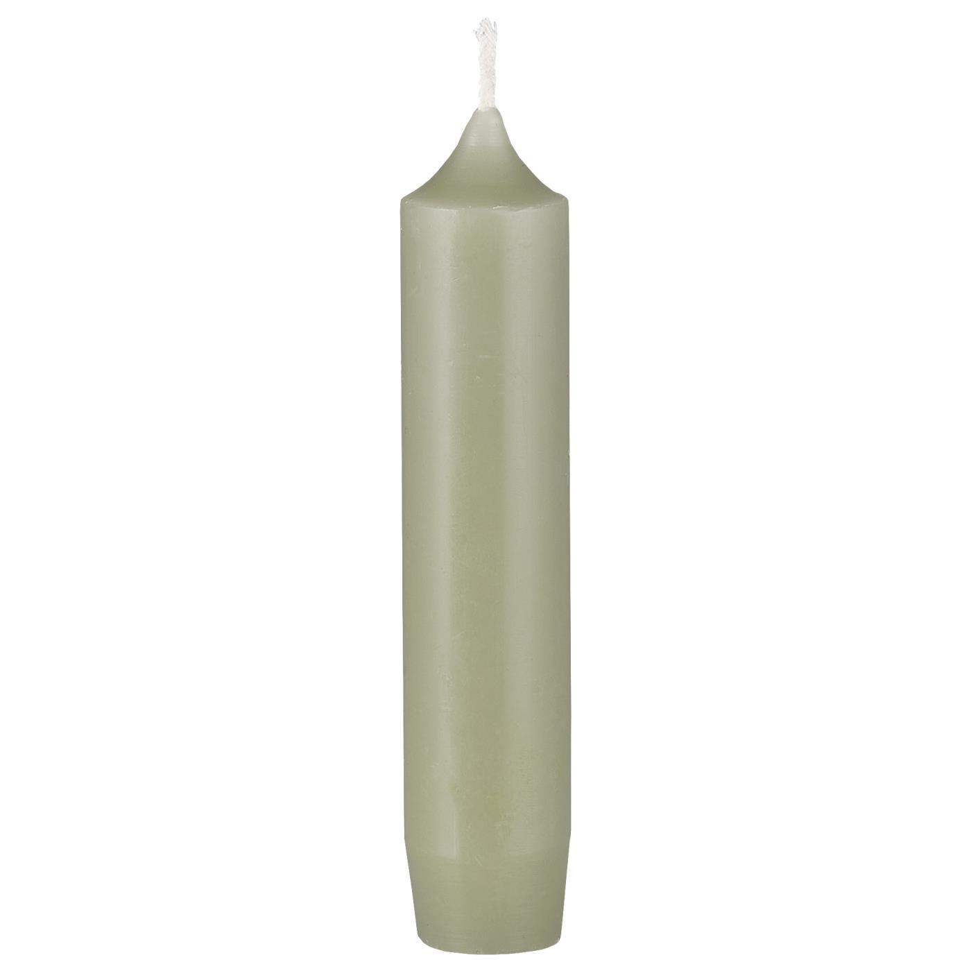Świeczka dusty green Ib Laursen, 11 cm