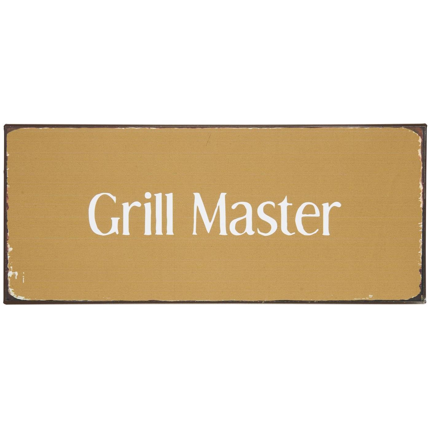 Tabliczka metalowa Grill Master Ib Laursen, 30.5 cm