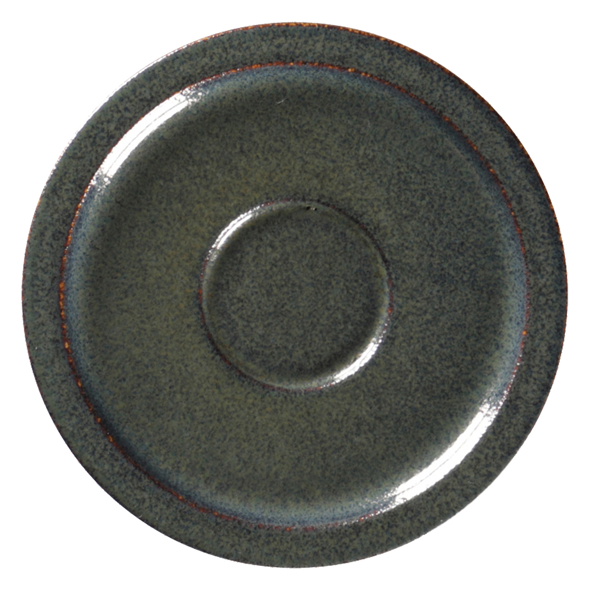 EASE RAKSTONE Spodek do espresso 13 cm wulkaniczny / RAK PORCELAIN