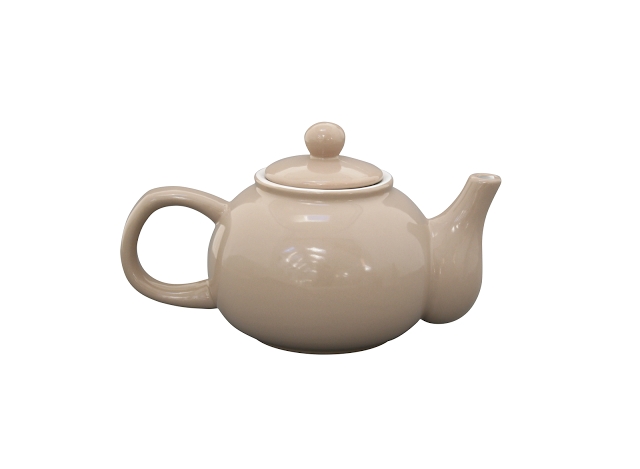 Dzbanek do herbaty brązowy Krasilnikoff, 1000 ml