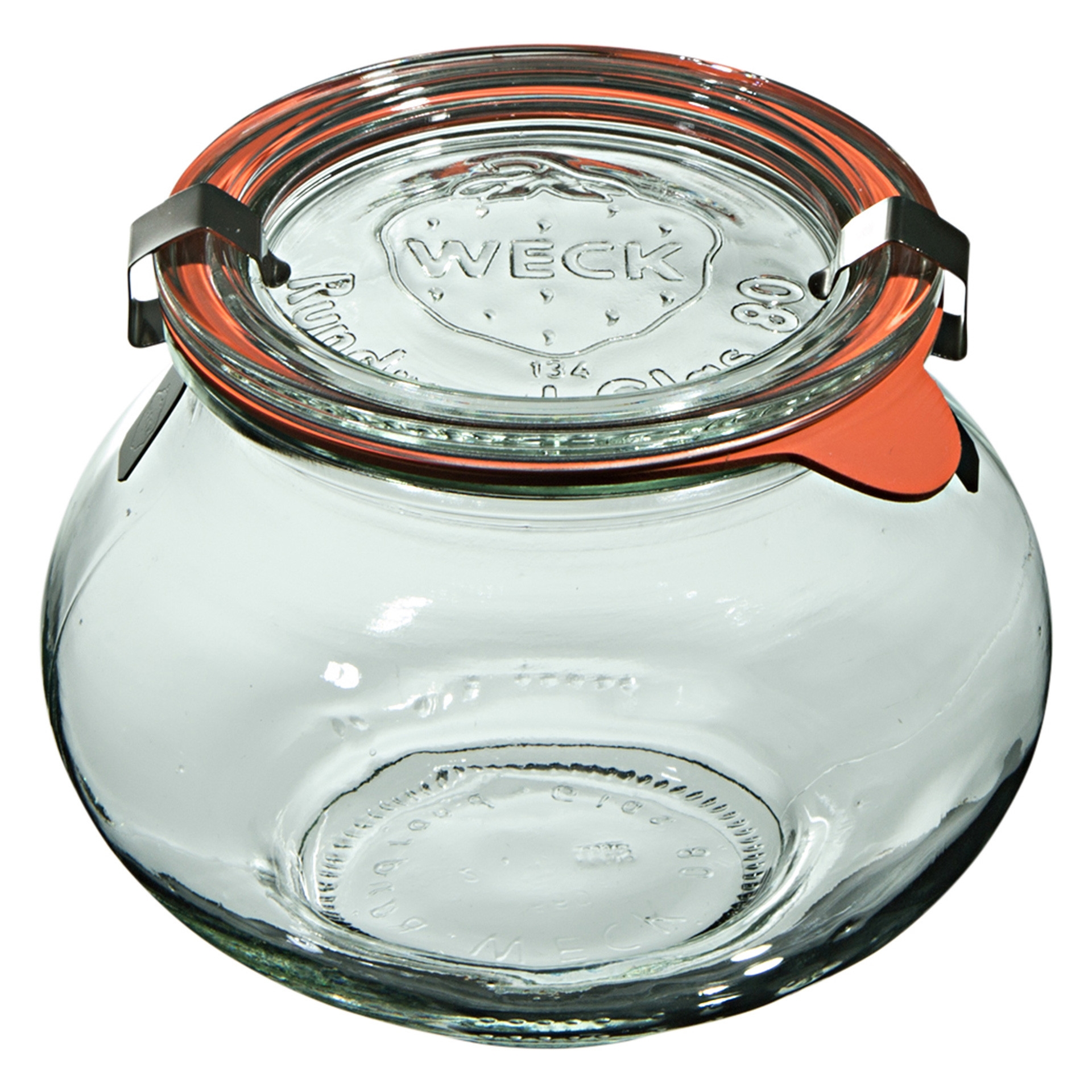Słoik SCHMUCK z pokrywką, uszczelką i 2 zapinkami 560 ml op. 6 szt. / WECK
