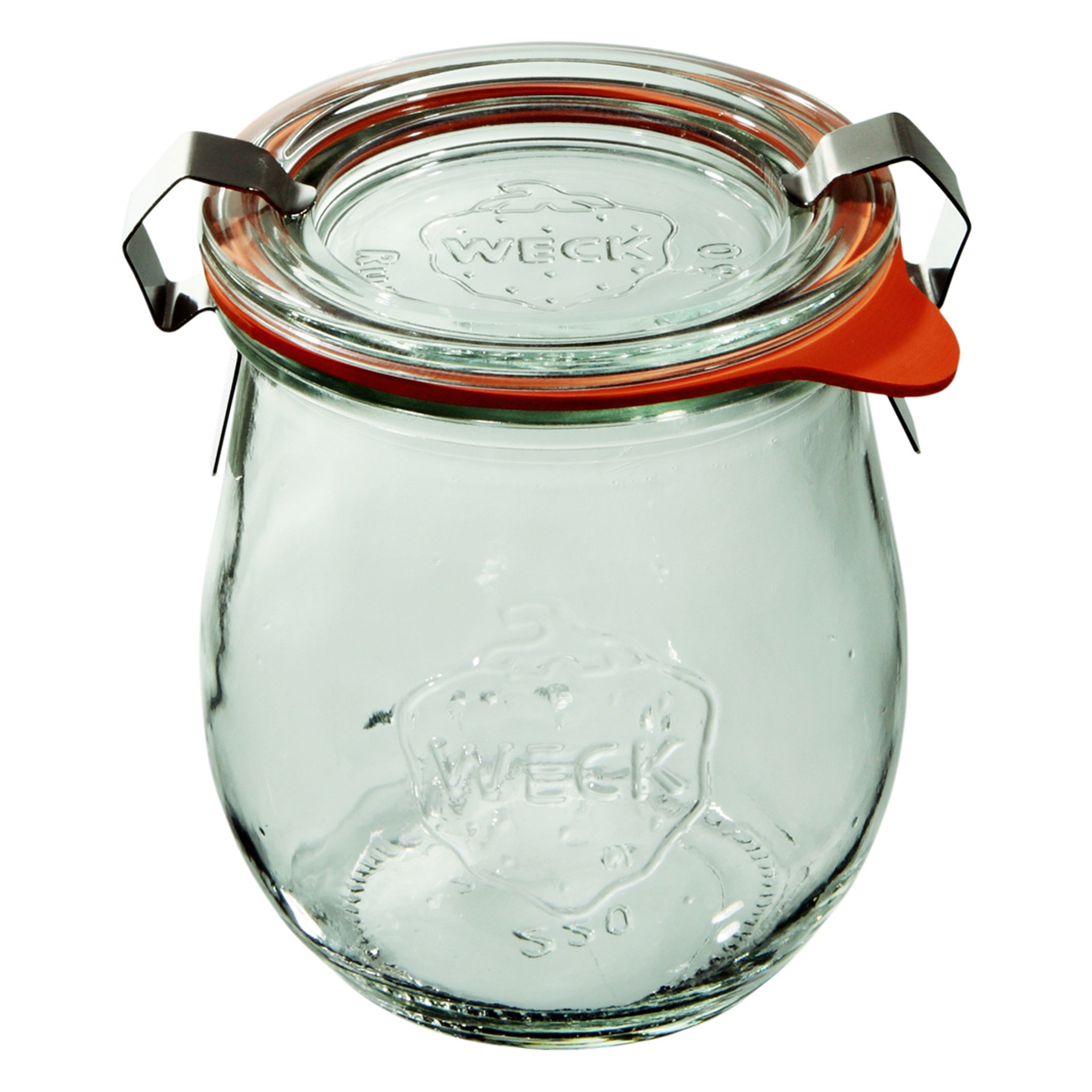 Słoik TULIP z pokrywką, uszczelką i 2 zapinkami 220 ml op. 12 szt. / WECK