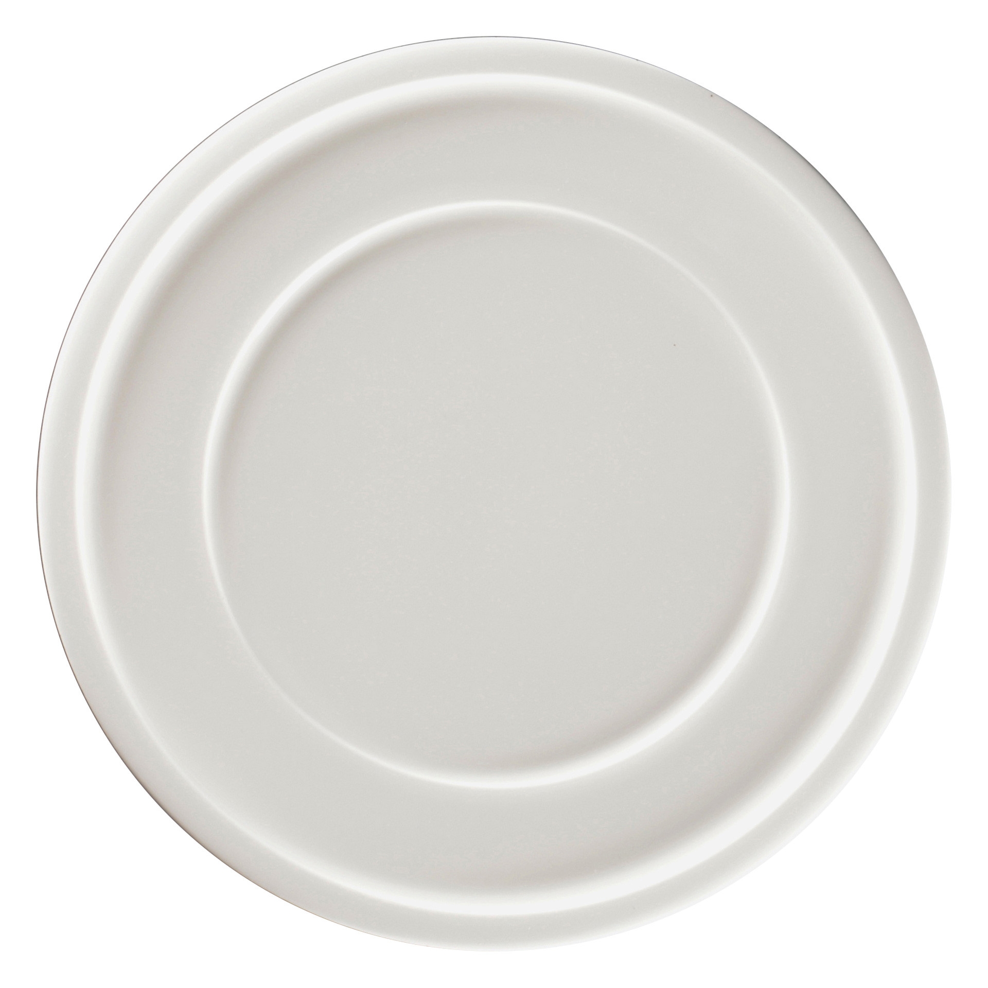 EASE RAKSTONE Talerz płaski 24 cm biały / RAK PORCELAIN