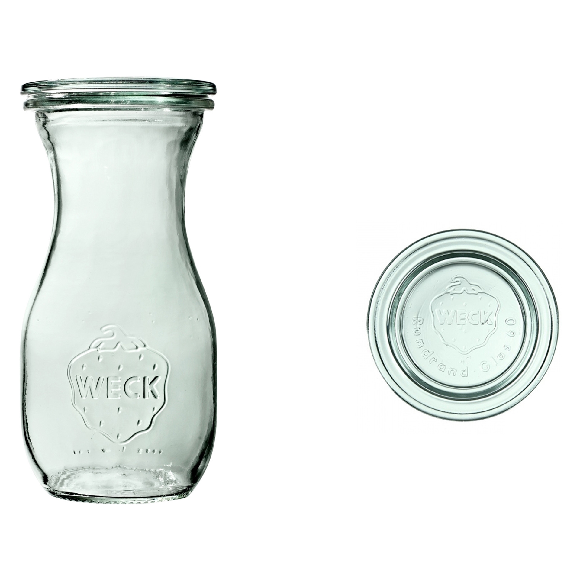 Butelka SAFTFLASCHE z pokrywką 290 ml op. 6 szt. / WECK