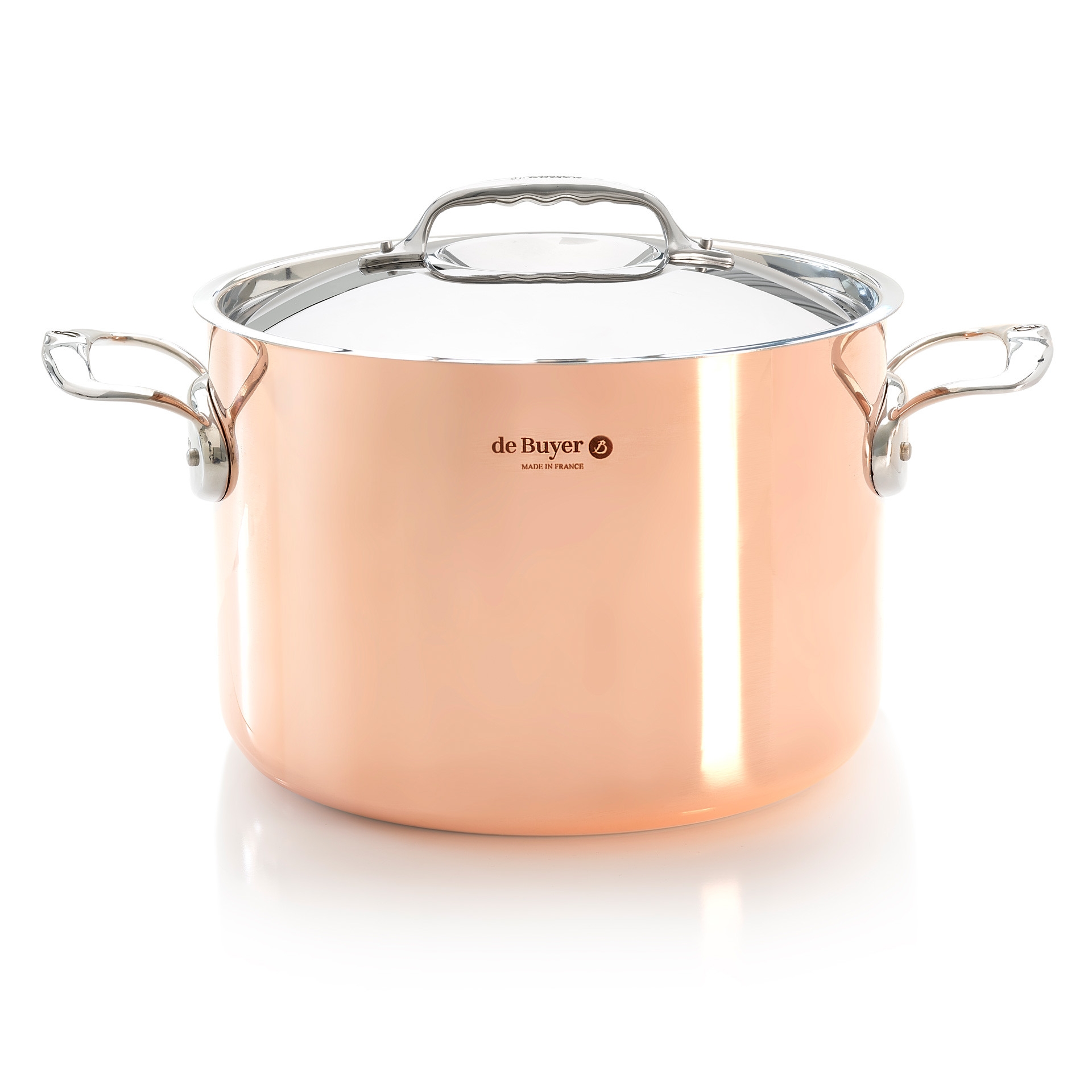 PRIMA MATERA Garnek wysoki 24 cm / DE BUYER