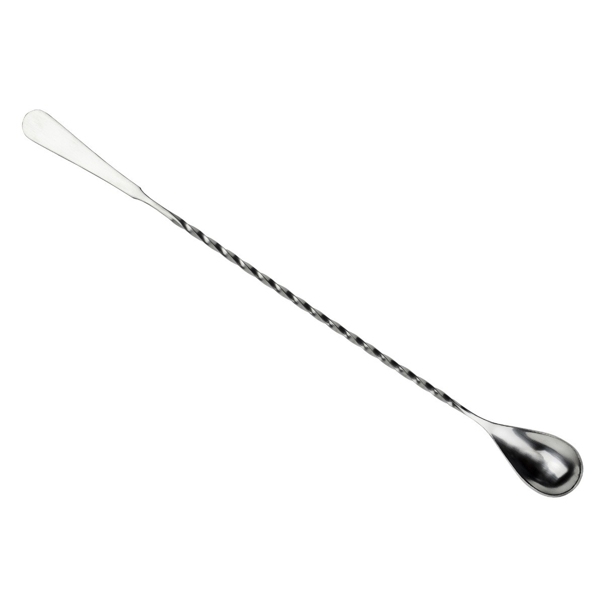 Łyżka barmańska stalowa z mieszadłem dł. 30 cm / BAR PROFESSIONAL