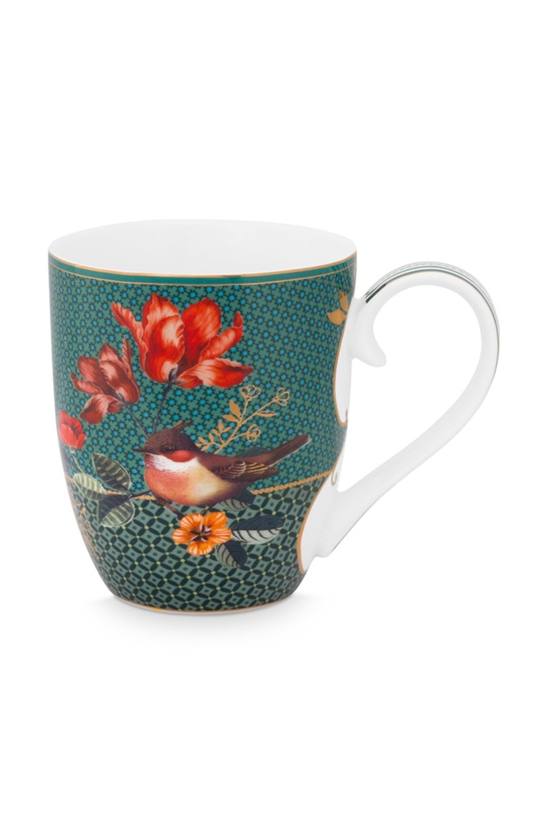 Kubek Winter Wonderland Bird Green PiP Studio, 450 ml