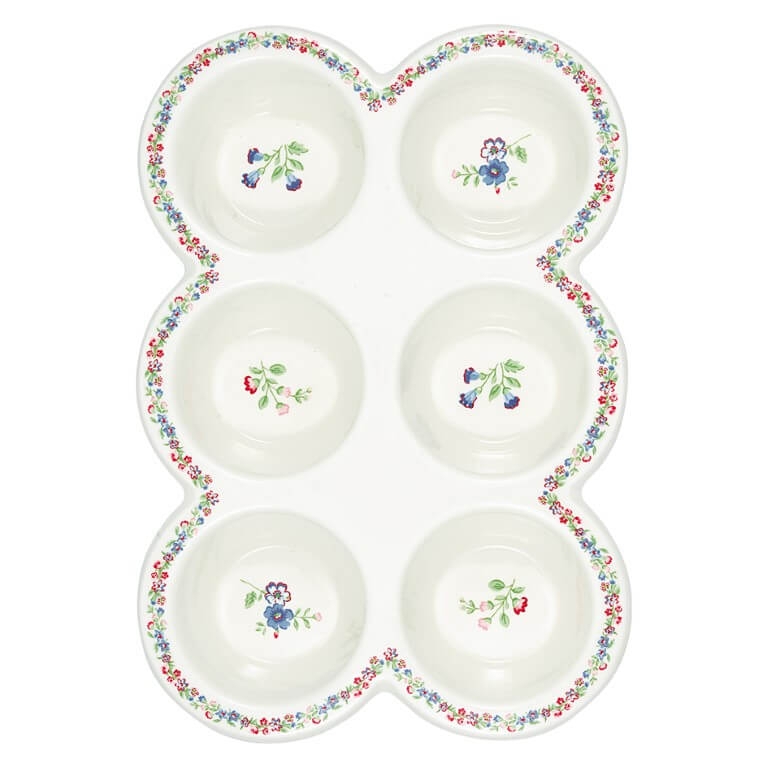 Forma do muffinek Ailis White Green Gate