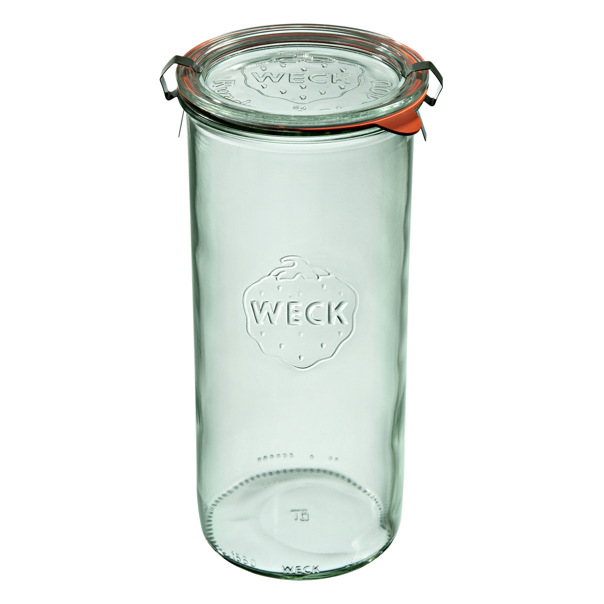 Słoik STURZ z pokrywką, uszczelką i 2 zapinkami 1500 ml op. 6 szt. / WECK