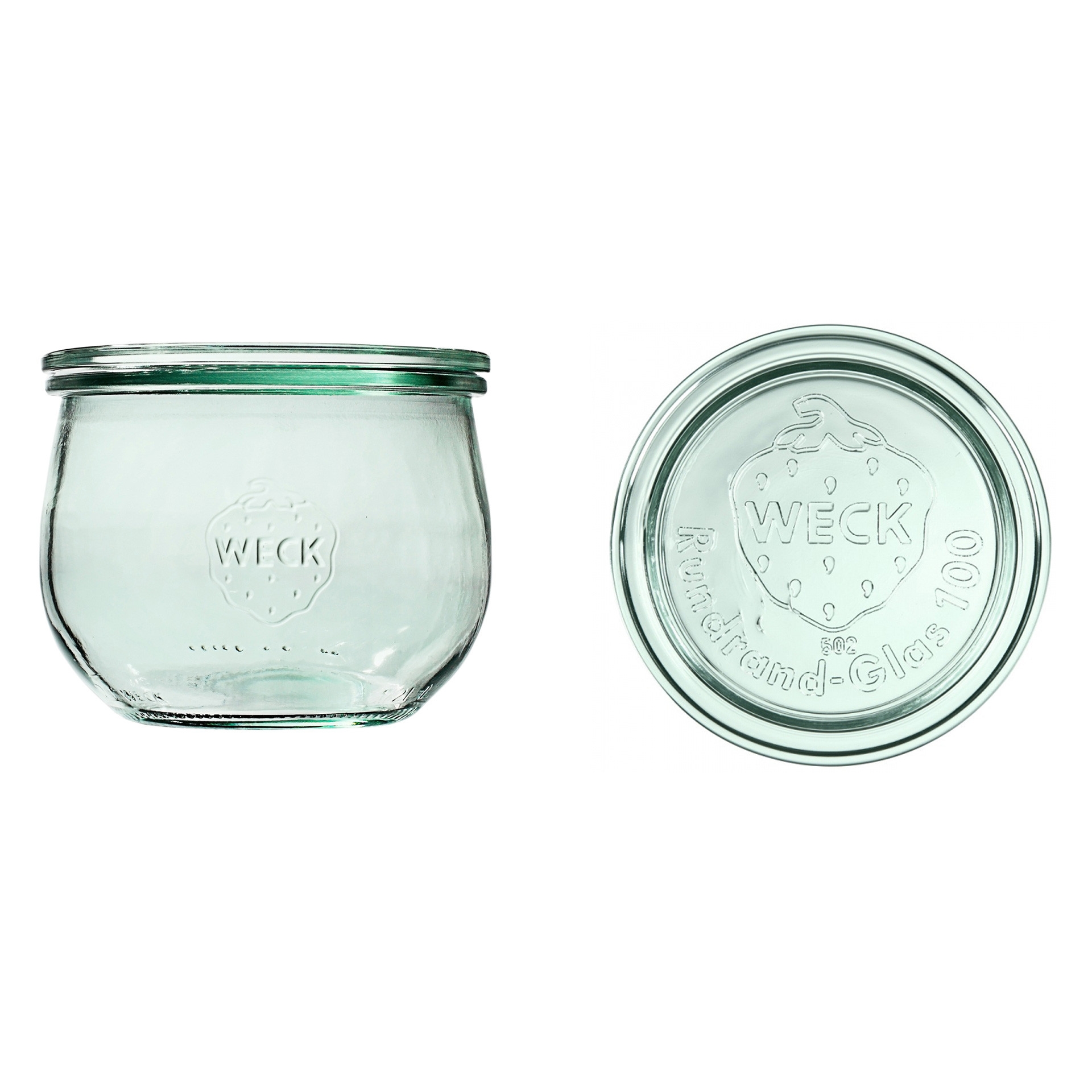 Słoik TULIP z pokrywką 580 ml op. 6 szt. / WECK