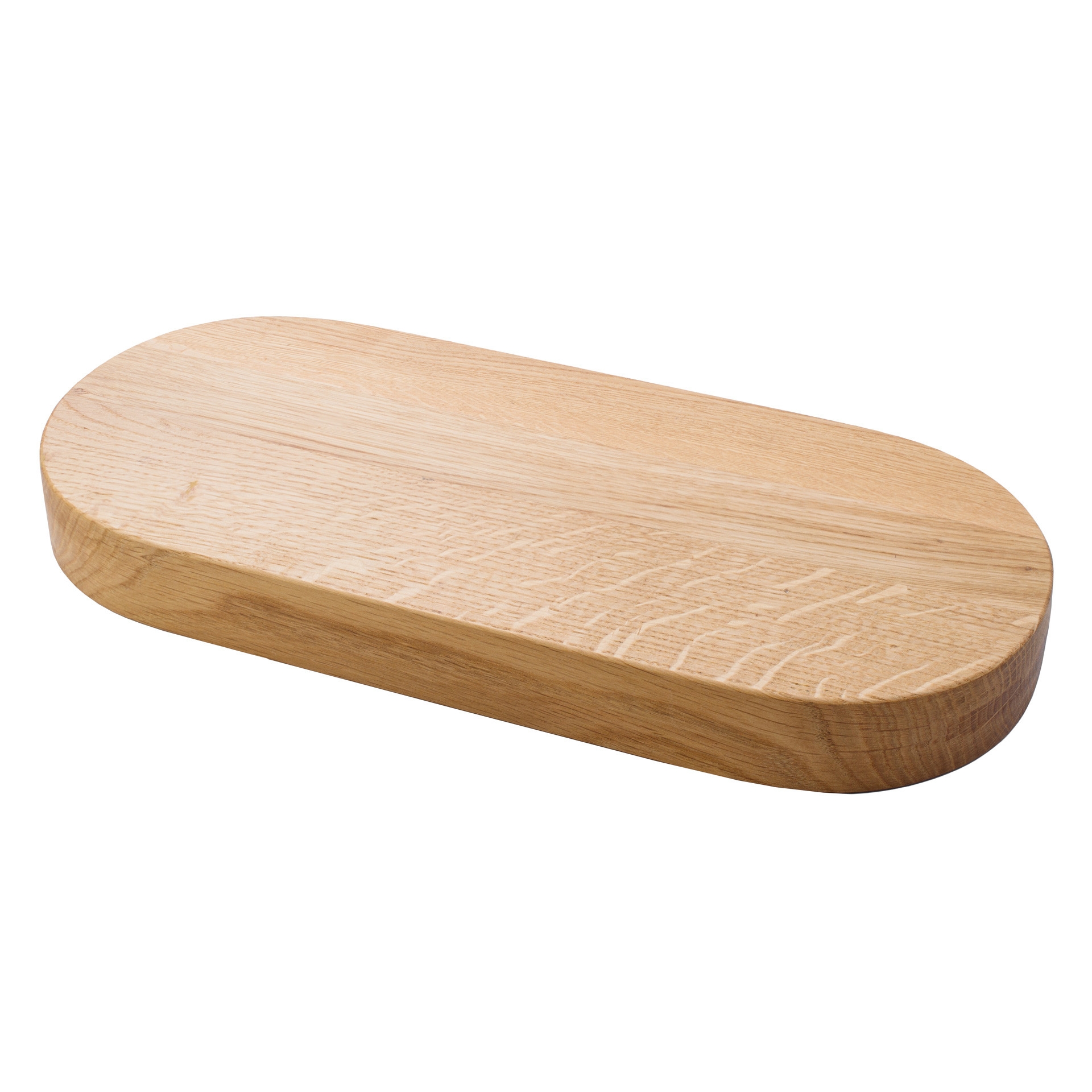 Deska dębowa owalna 500x290x40 mm STRATOS - VERLO
