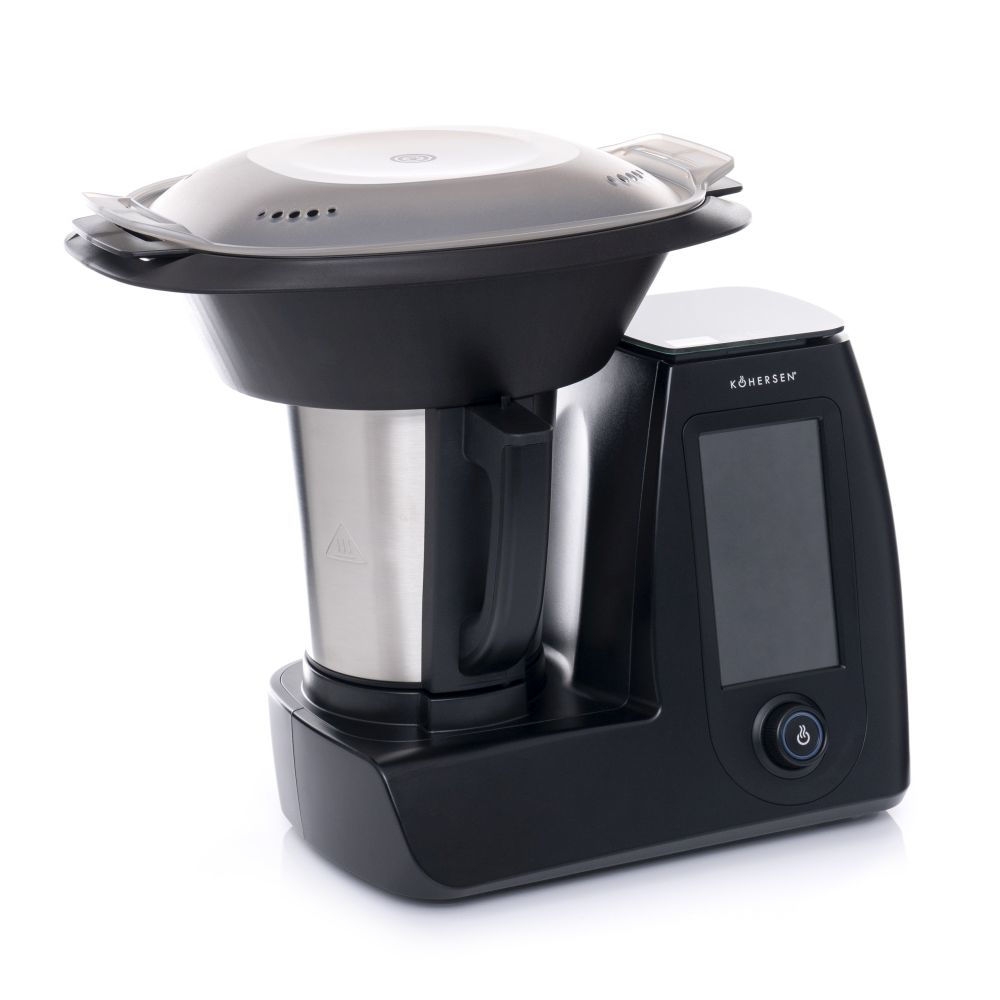 Wielofunkcyjny robot kuchenny z funkcją gotowania Kohersen CY021, czarny