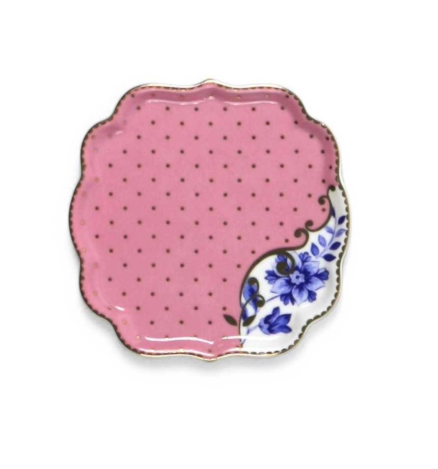 Talerzyk na herbatę Royal Multi Pink PiP Studio, 10 cm