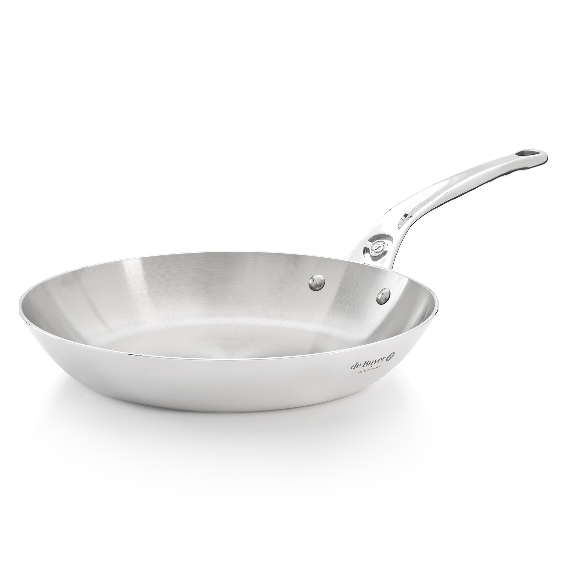 AFFINITY Patelnia stalowa nierdzewna śr. 24 cm / DE BUYER