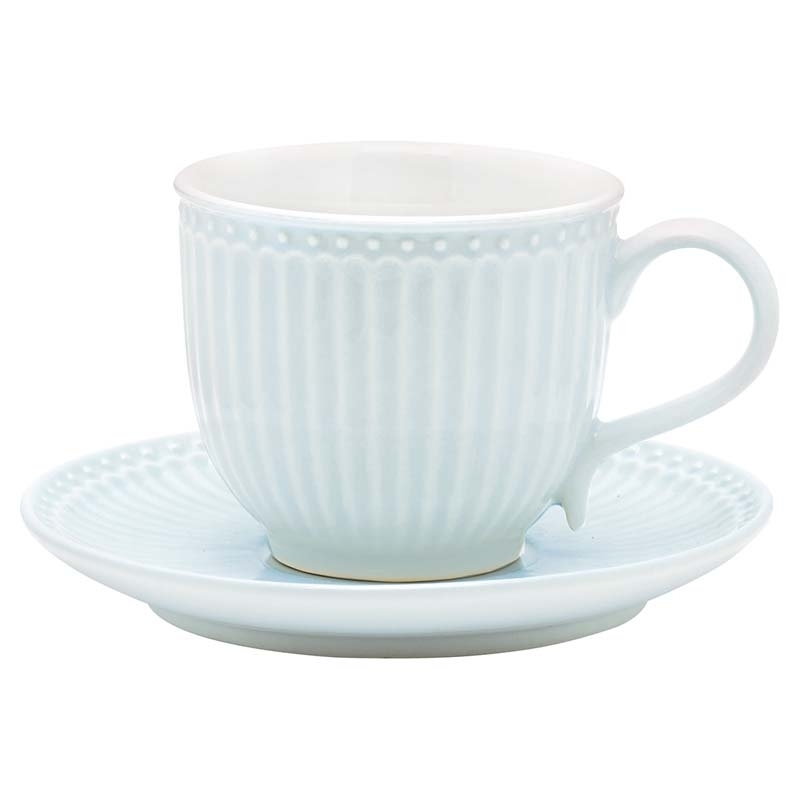Filiżanka Alice Pale Blue Green Gate, 250 ml