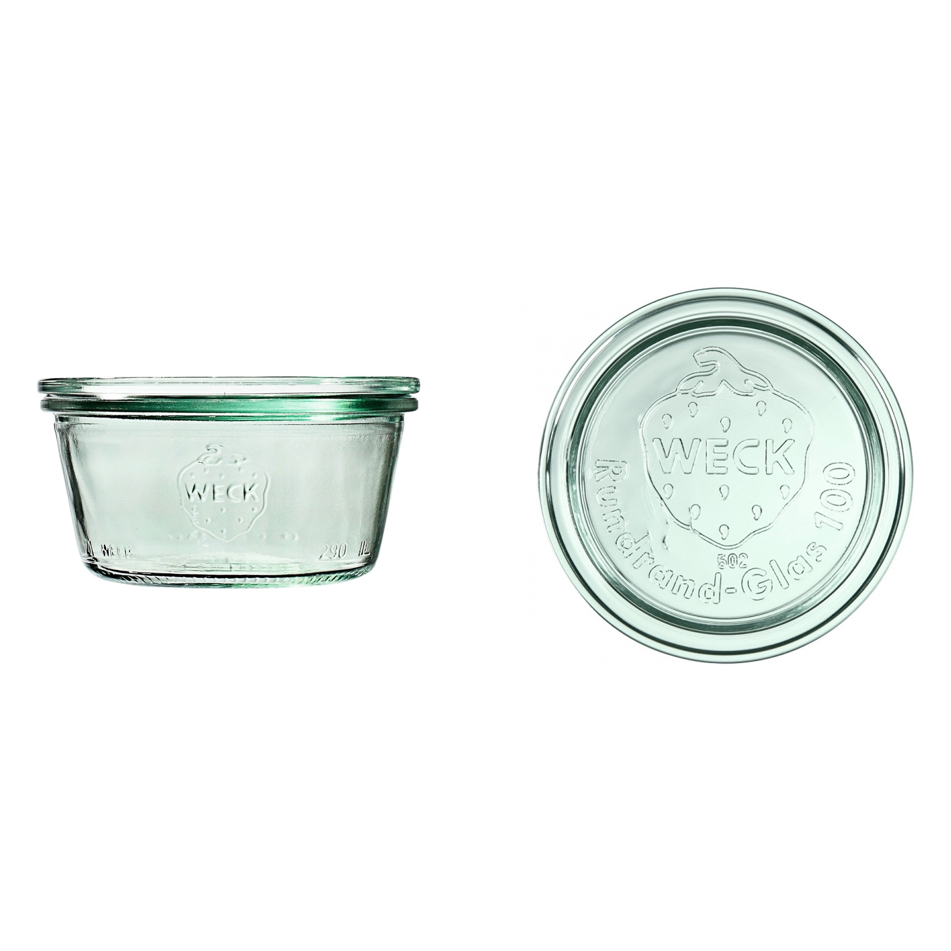 Słoik MOLD z pokrywką 290 ml op. 6 szt. / WECK