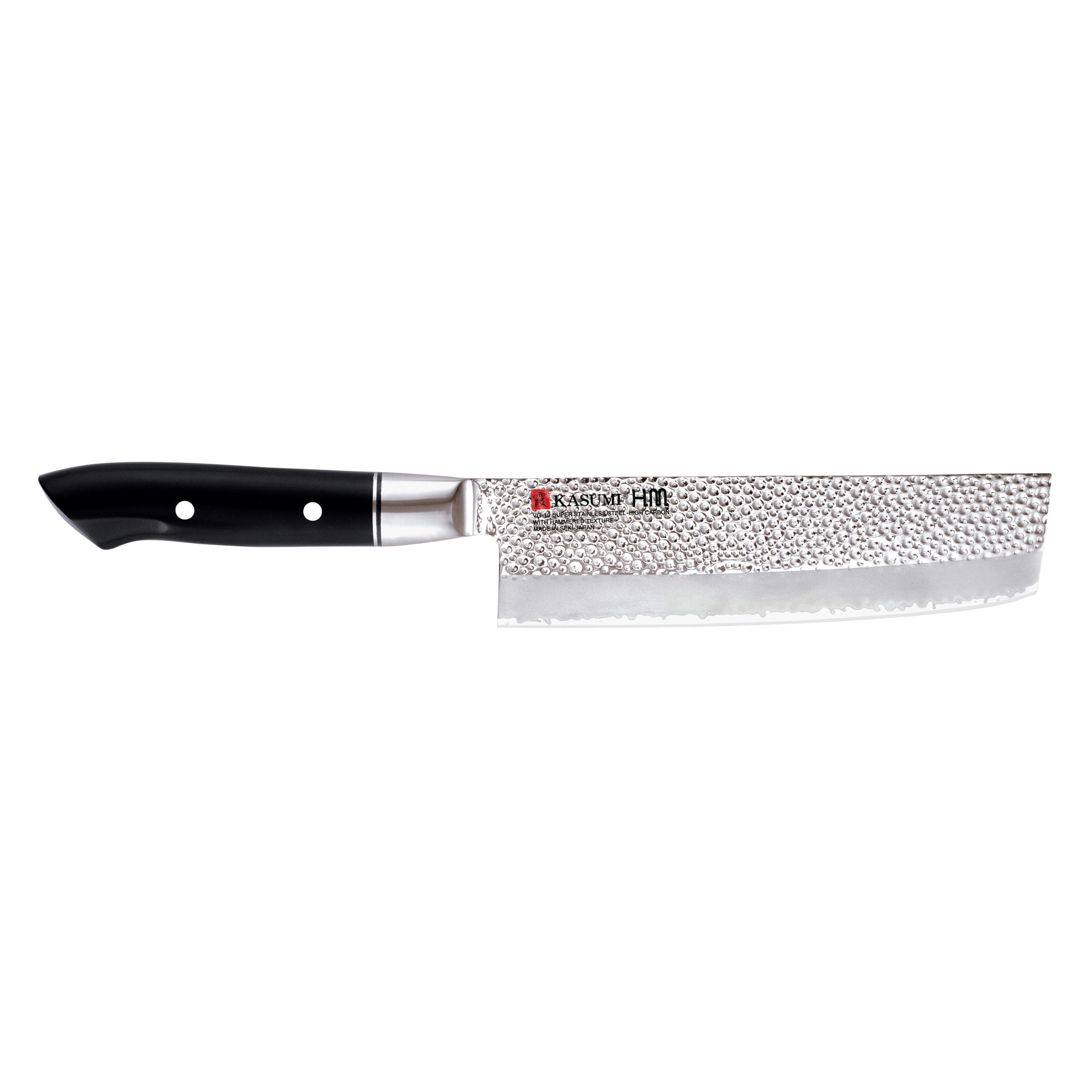 VG-10 HM Nóż japoński Nakiri kuty dł. 17 cm  młotkowany / KASUMI
