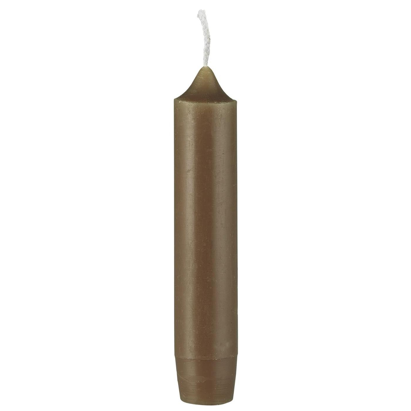 Świeczka milky brown Ib Laursen, 10 cm