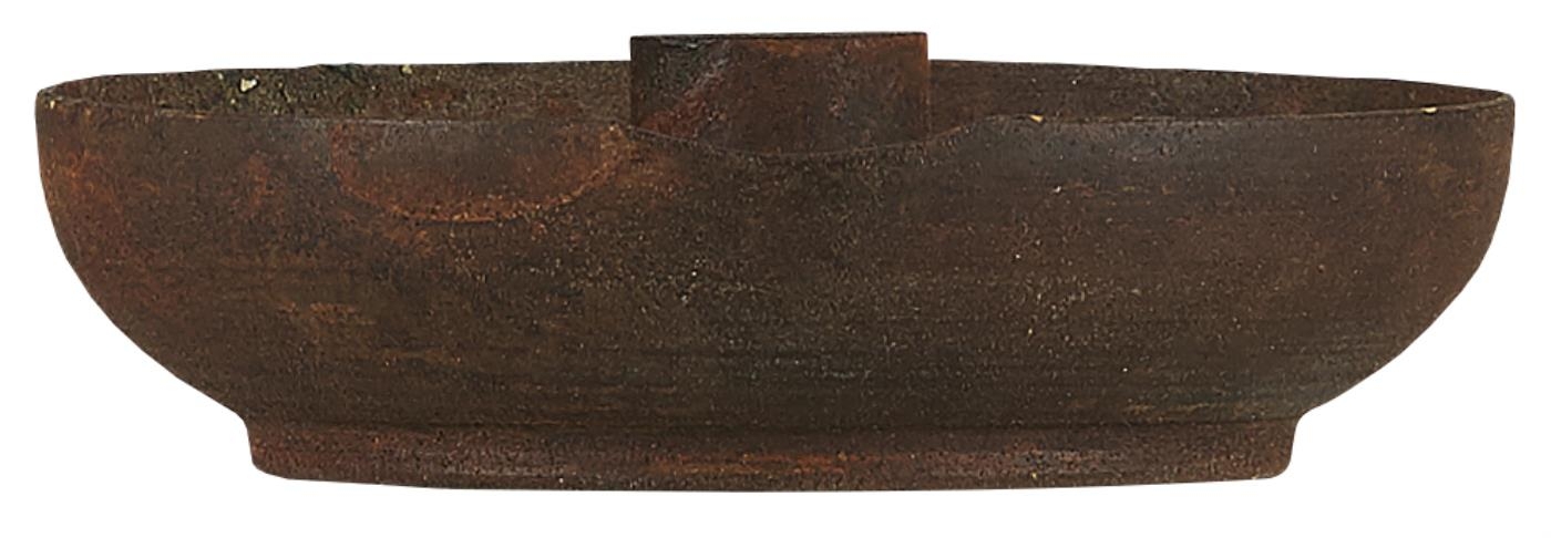 Świecznik metalowy brown Ib Laursen