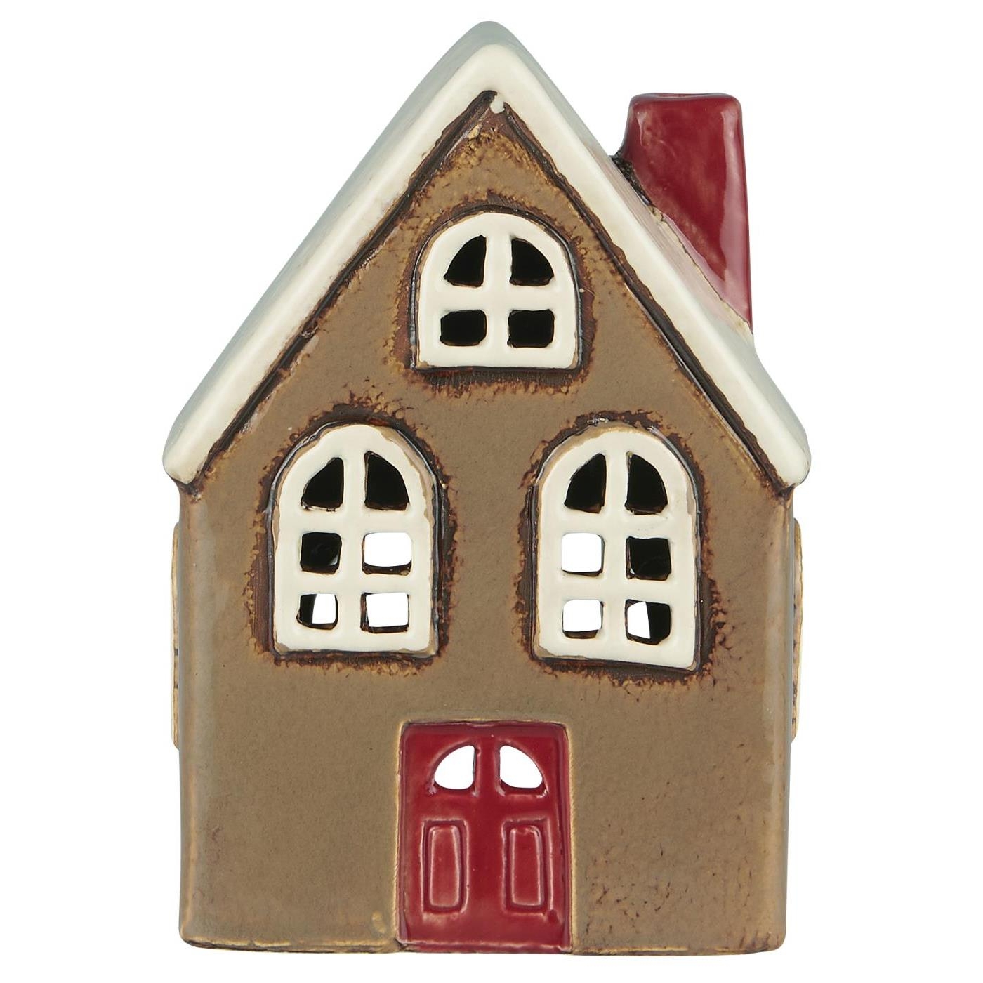 Latarenka domek na tealight Red Door Ib Laursen