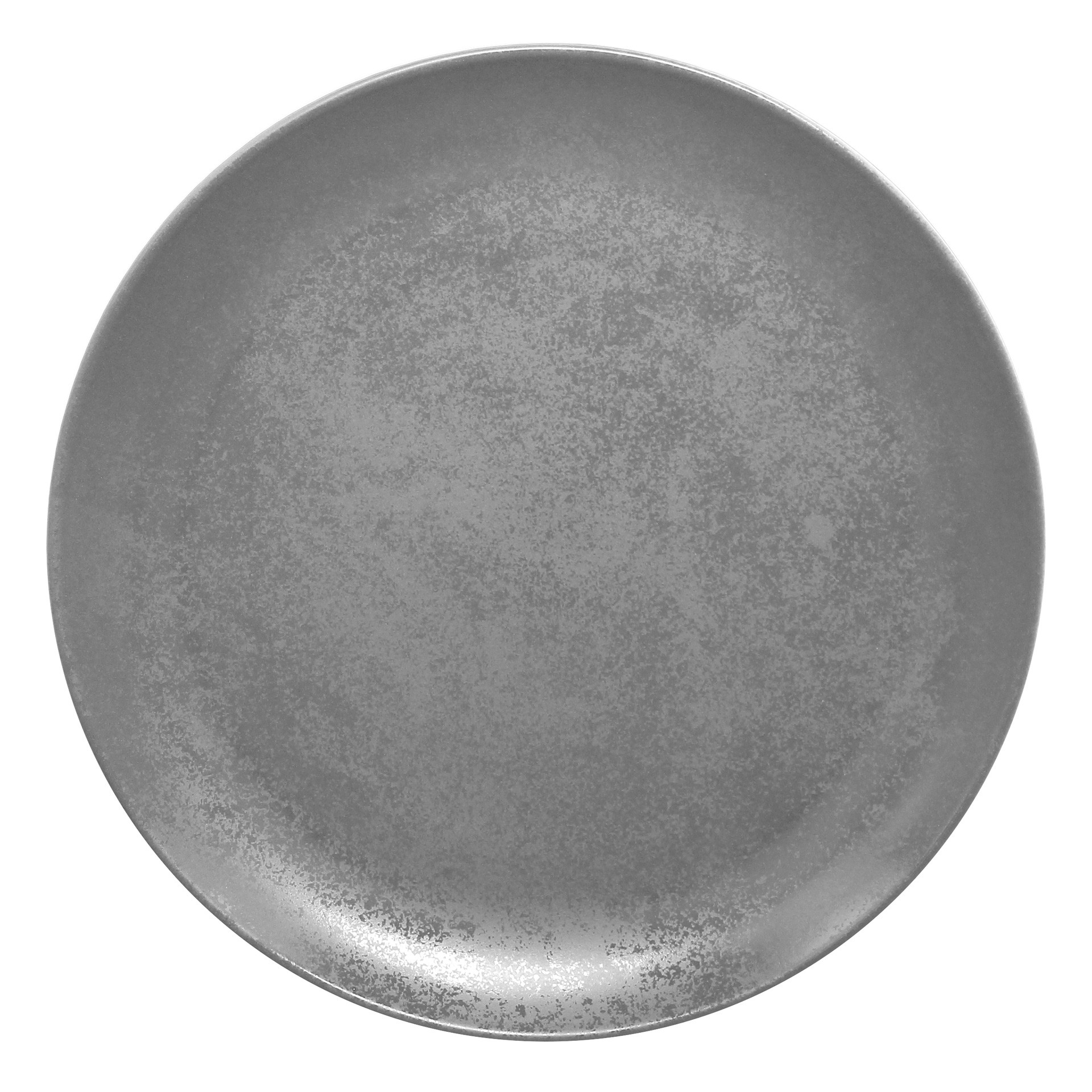 SHALE Talerz okrągły 27 cm szary / RAK PORCELAIN