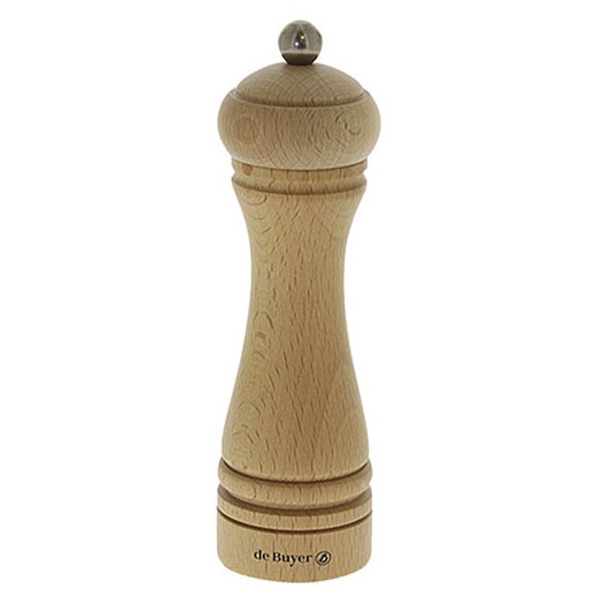 JAVA Młynek do przypraw 18 cm naturalny / DE BUYER