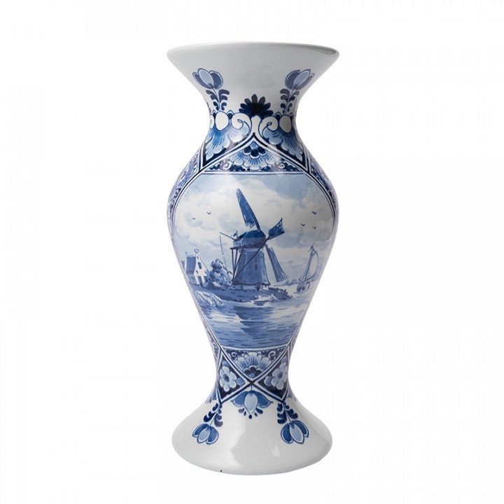 Wazon Landscape large Heinen Delfts Blauw, 28.5 cm