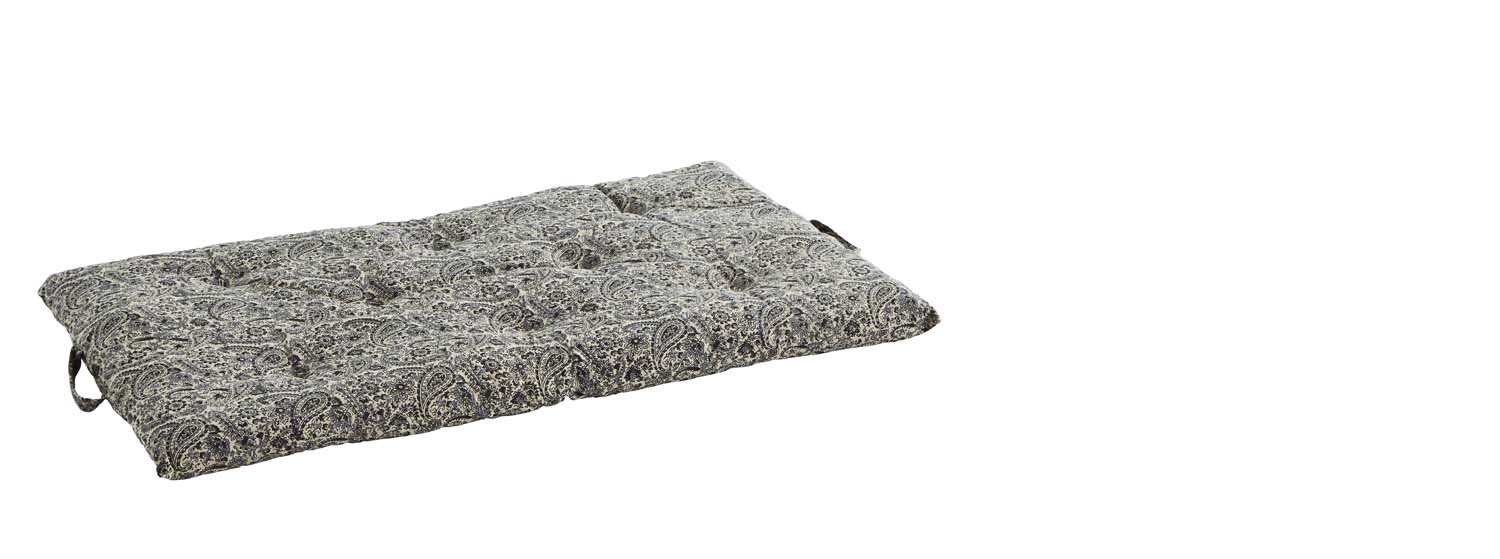 Materac beige / black / grey Madam Stoltz, 100 cm