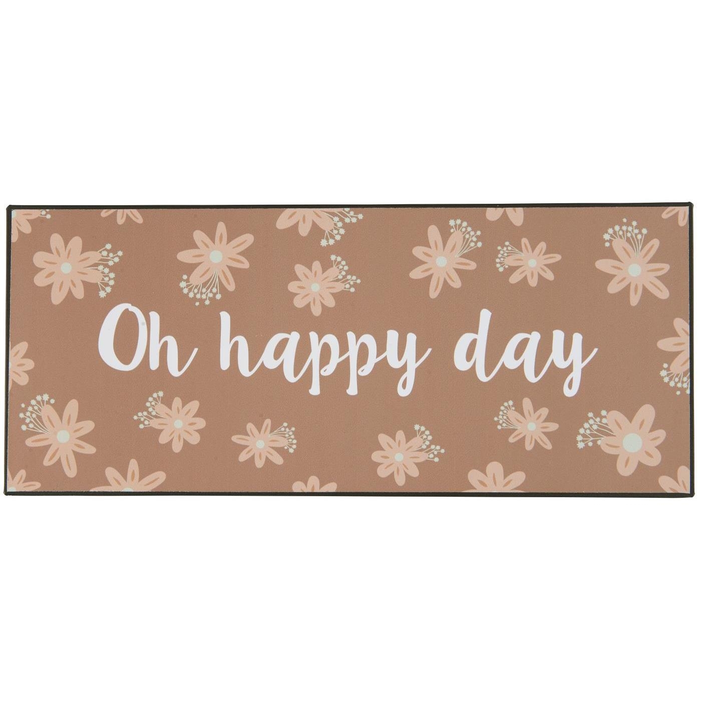 Tabliczka metalowa OH HAPPY DAY Ib Laursen, 30.5 cm