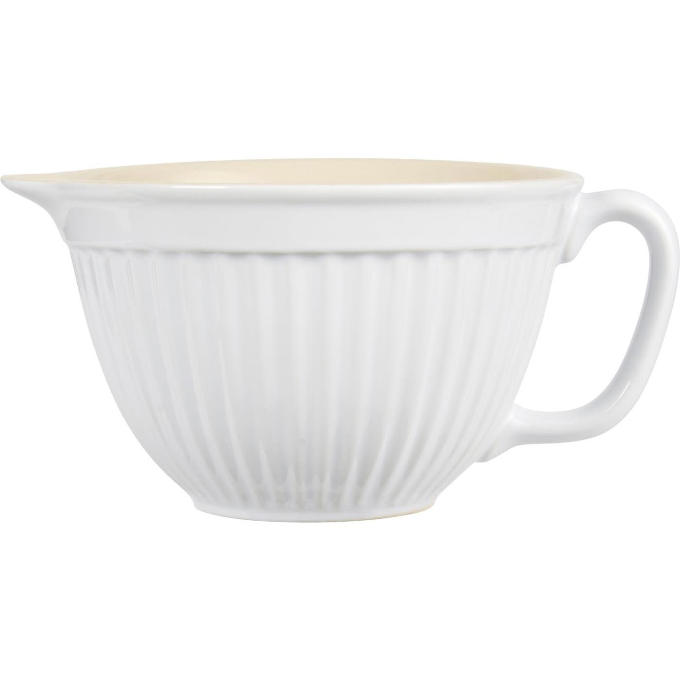 Miska z dzióbkiem Mynte Pure White Ib Laursen, 1650 ml