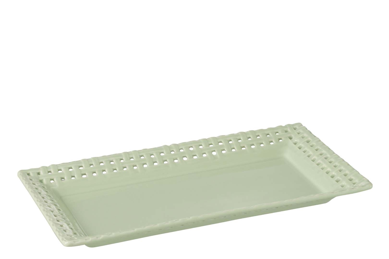 Patera Ceramic Green J-line, 32 cm