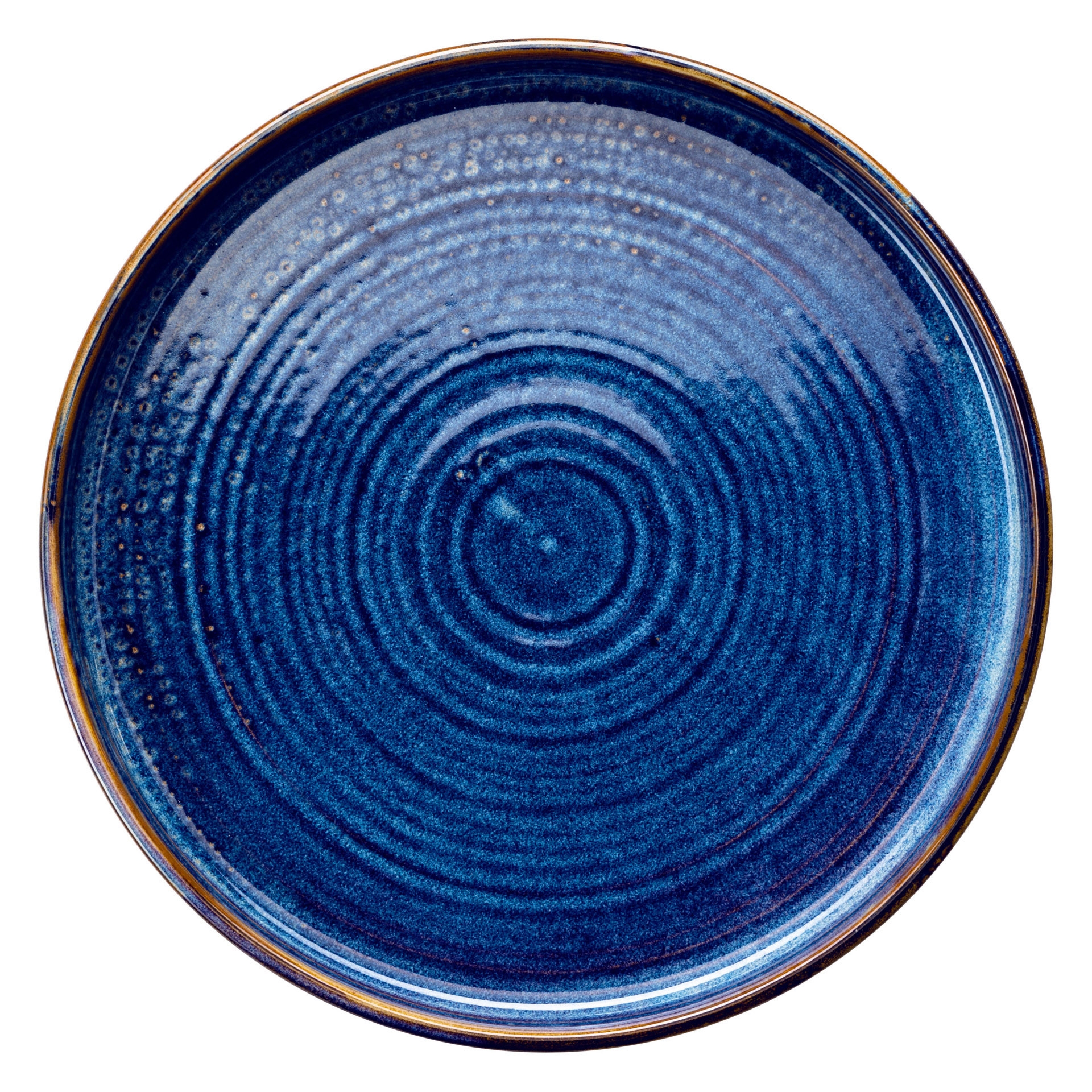 DEEP BLUE Talerz płaski 25 cm / VERLO