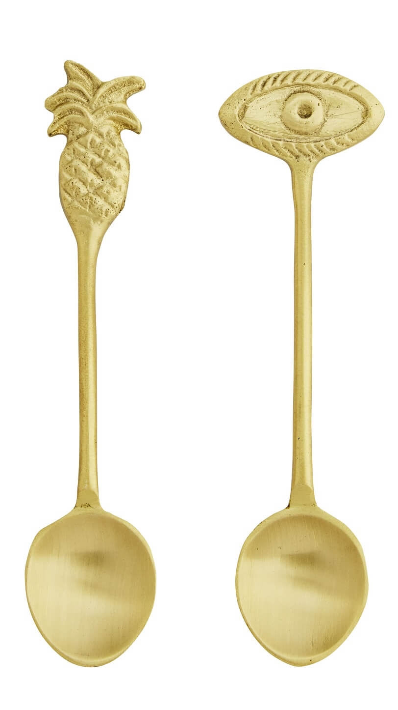 Zestaw łyżeczek Ornament Madam Stoltz, 2 szt.