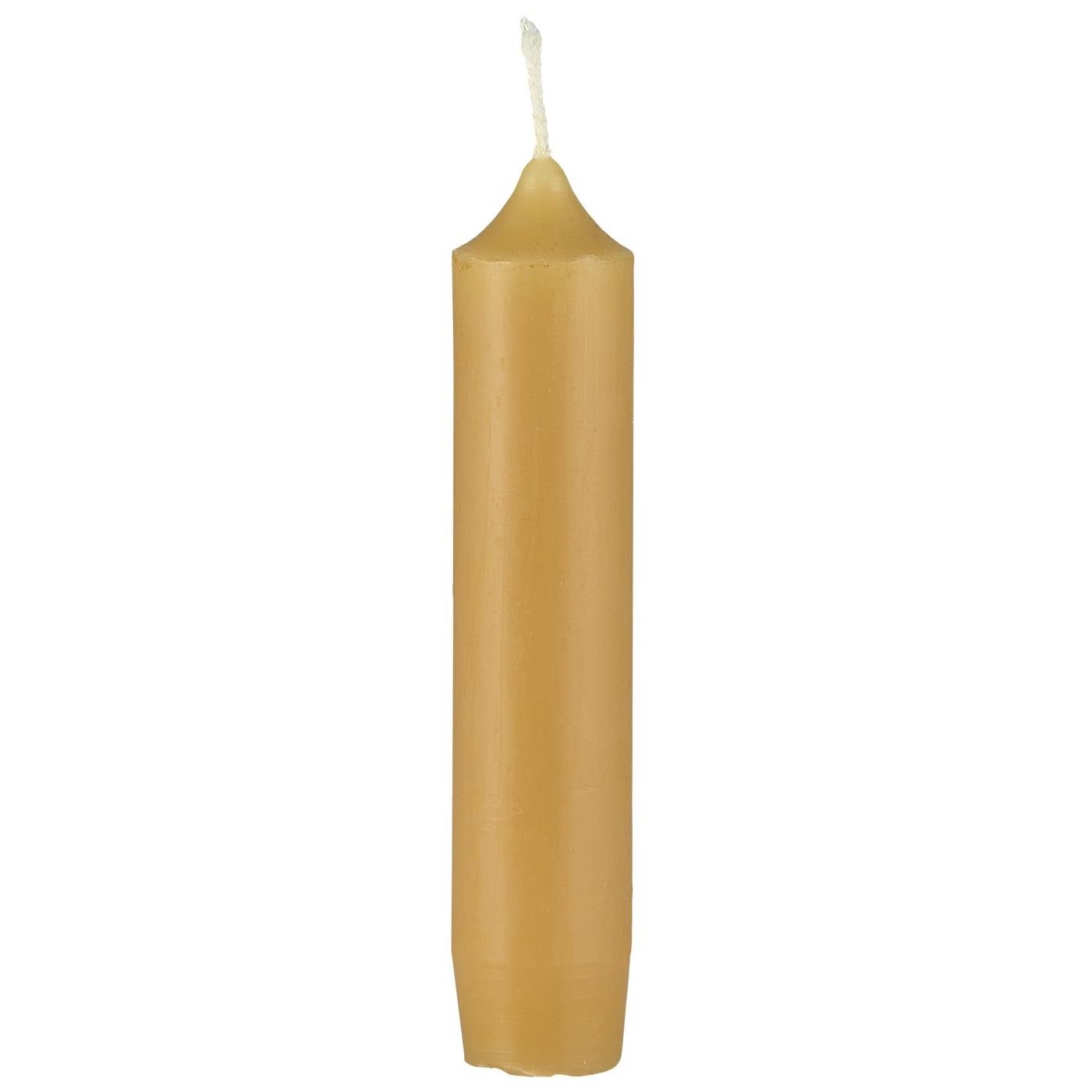Świeczka mustard Ib Laursen, 11 cm